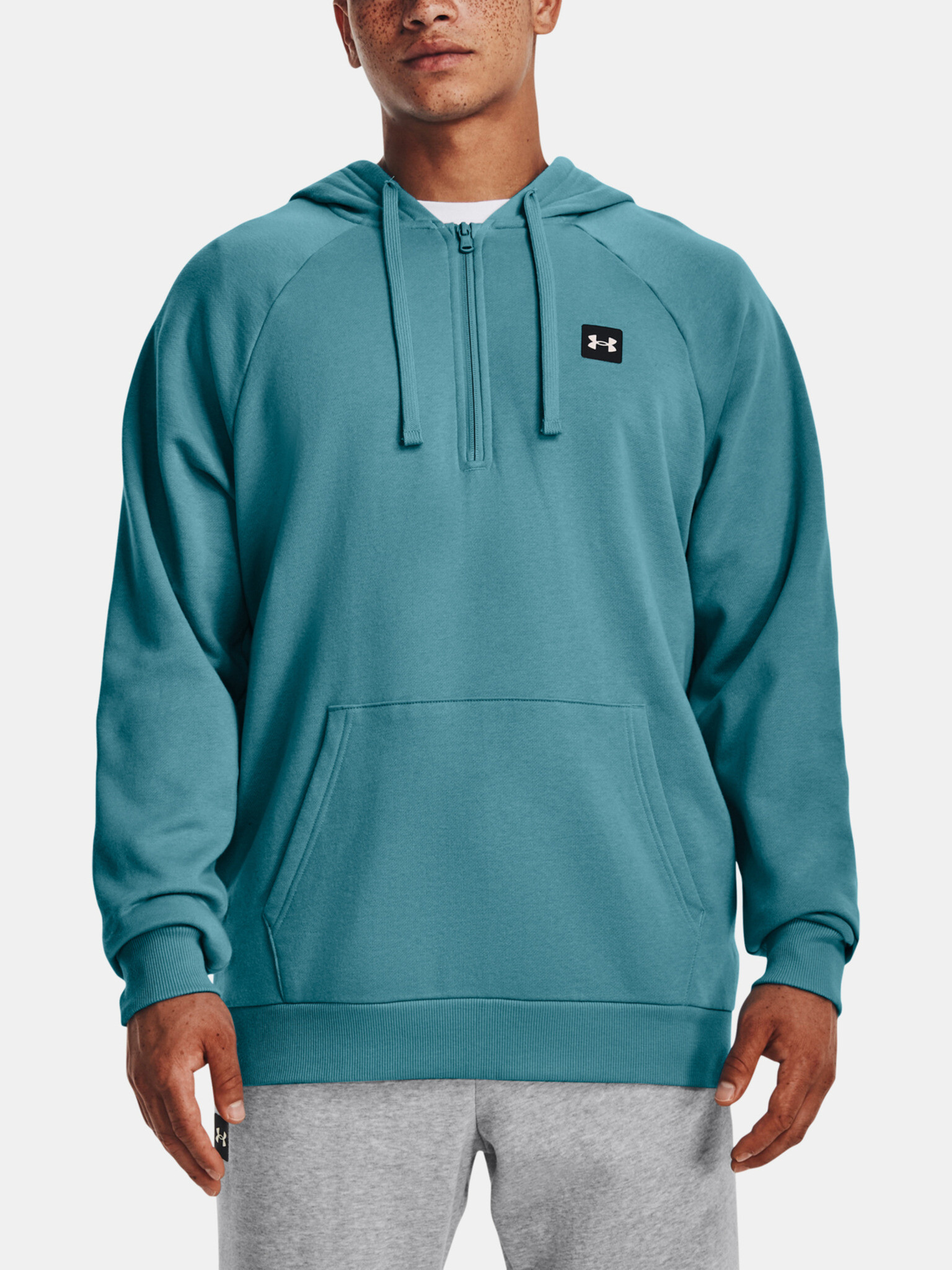 Under Armour UA Rival Fleece 1/2 Zip HD Sweatshirt Sin - Pepit.bg