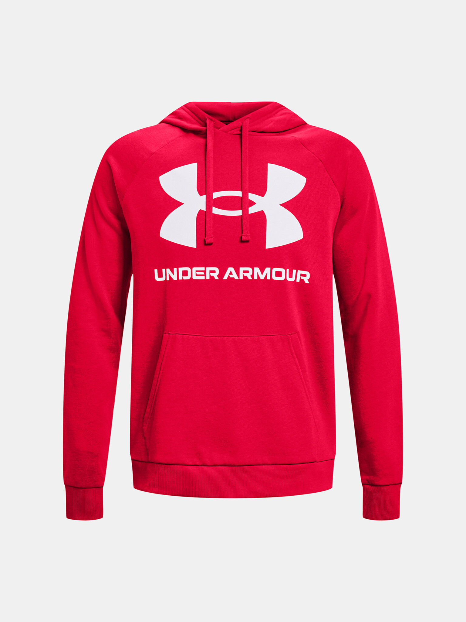 Under Armour UA Rival Fleece Big Logo HD Sweatshirt Cherven - Pepit.bg