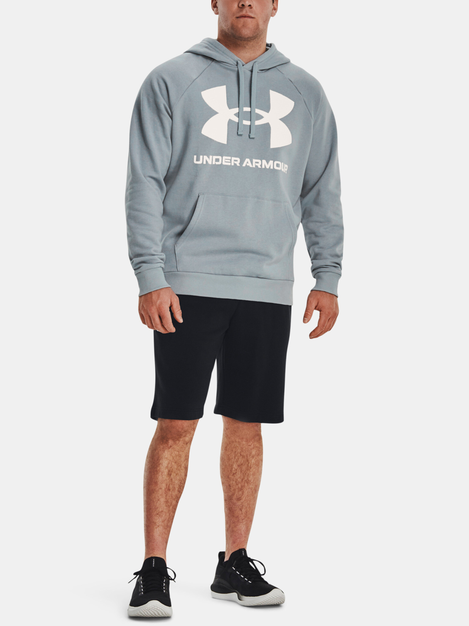 Under Armour UA Rival Fleece Big Logo HD Sweatshirt Sin - Pepit.bg