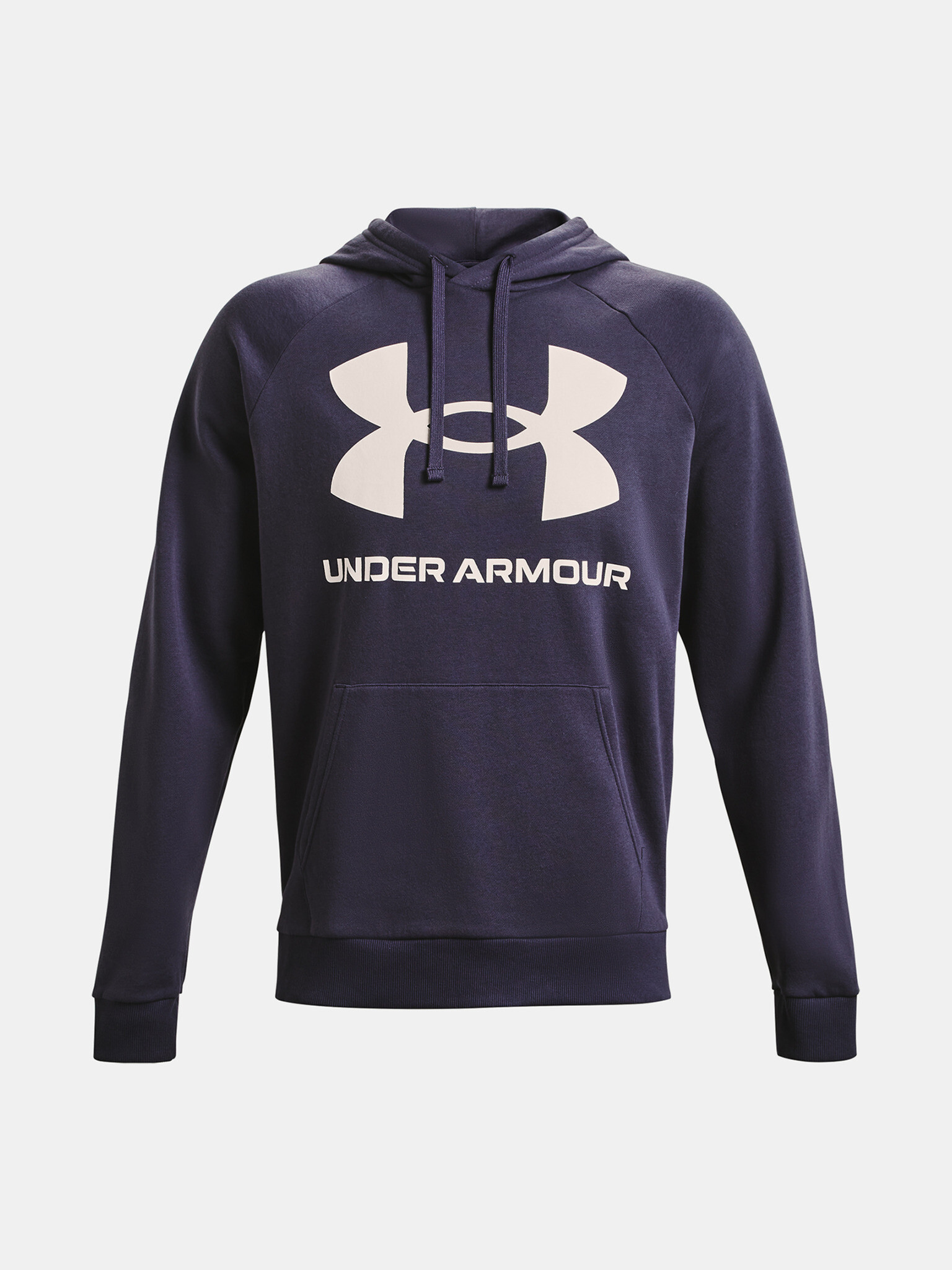 Under Armour UA Rival Fleece Big Logo HD Sweatshirt Siv - Pepit.bg