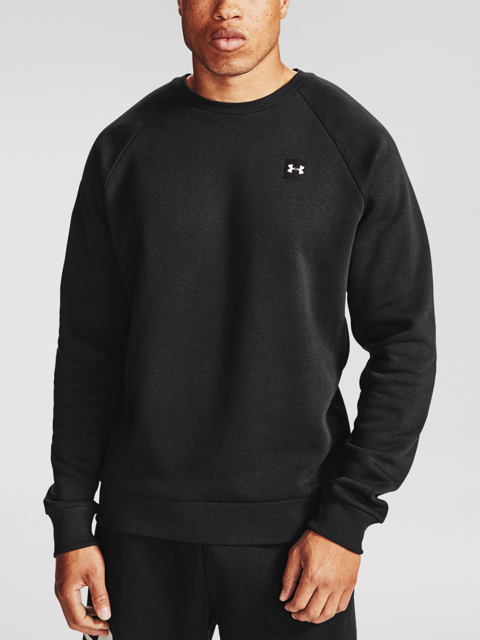 Under Armour UA Rival Fleece Crew-BLK Sweatshirt Cheren - Pepit.bg