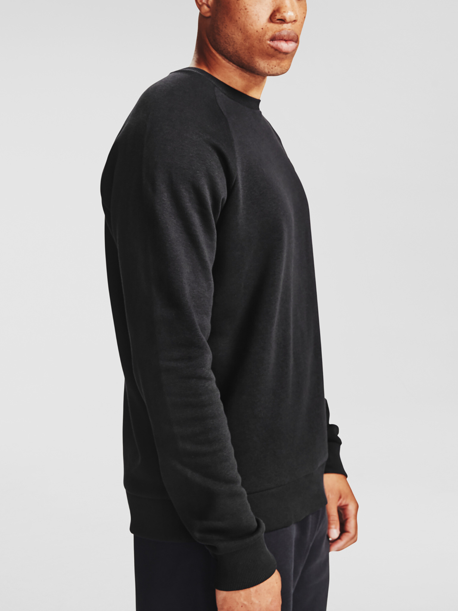 Under Armour UA Rival Fleece Crew-BLK Sweatshirt Cheren - Pepit.bg