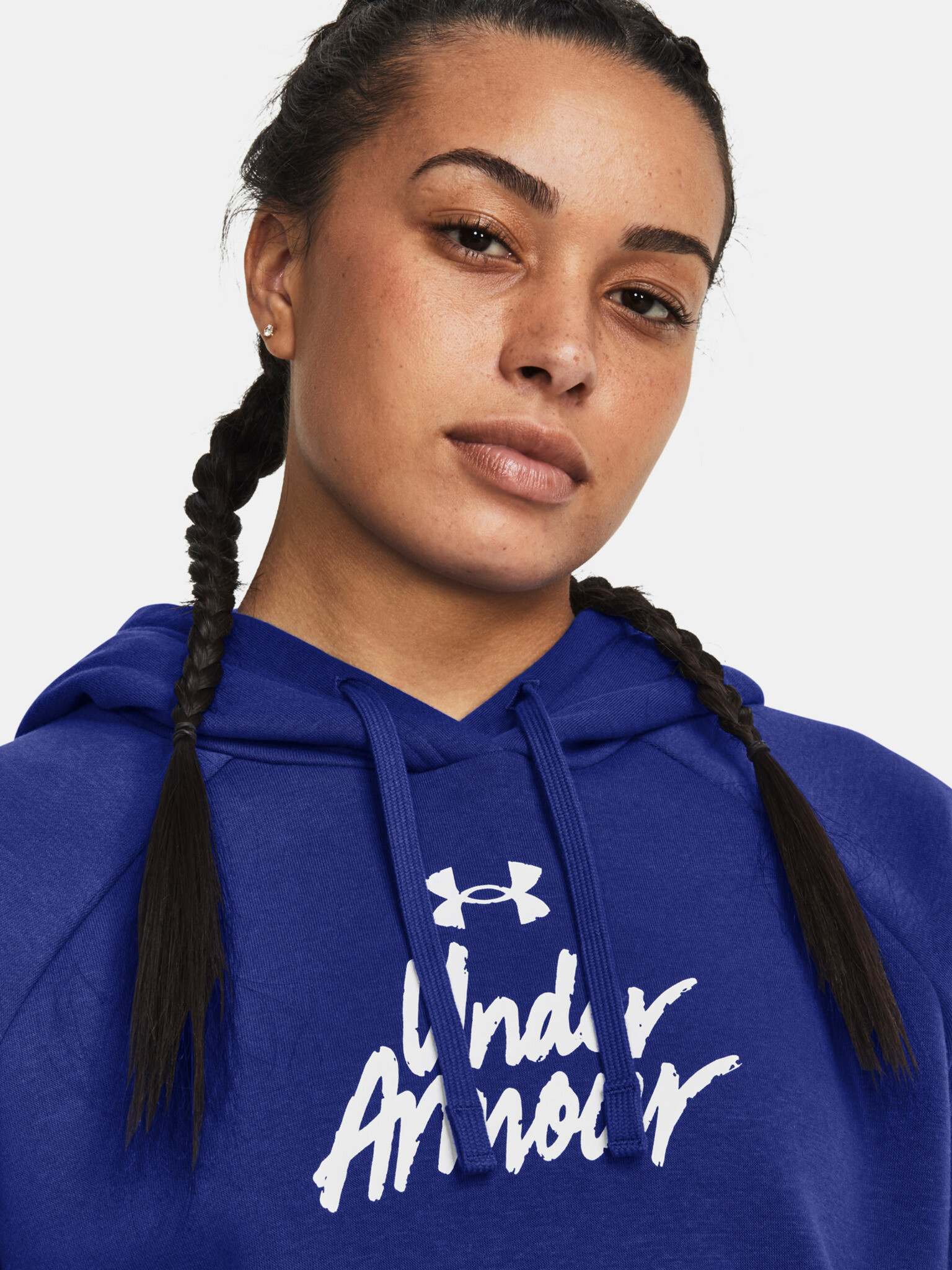 Under Armour UA Rival Fleece Graphic Hdy Sweatshirt Sin - Pepit.bg