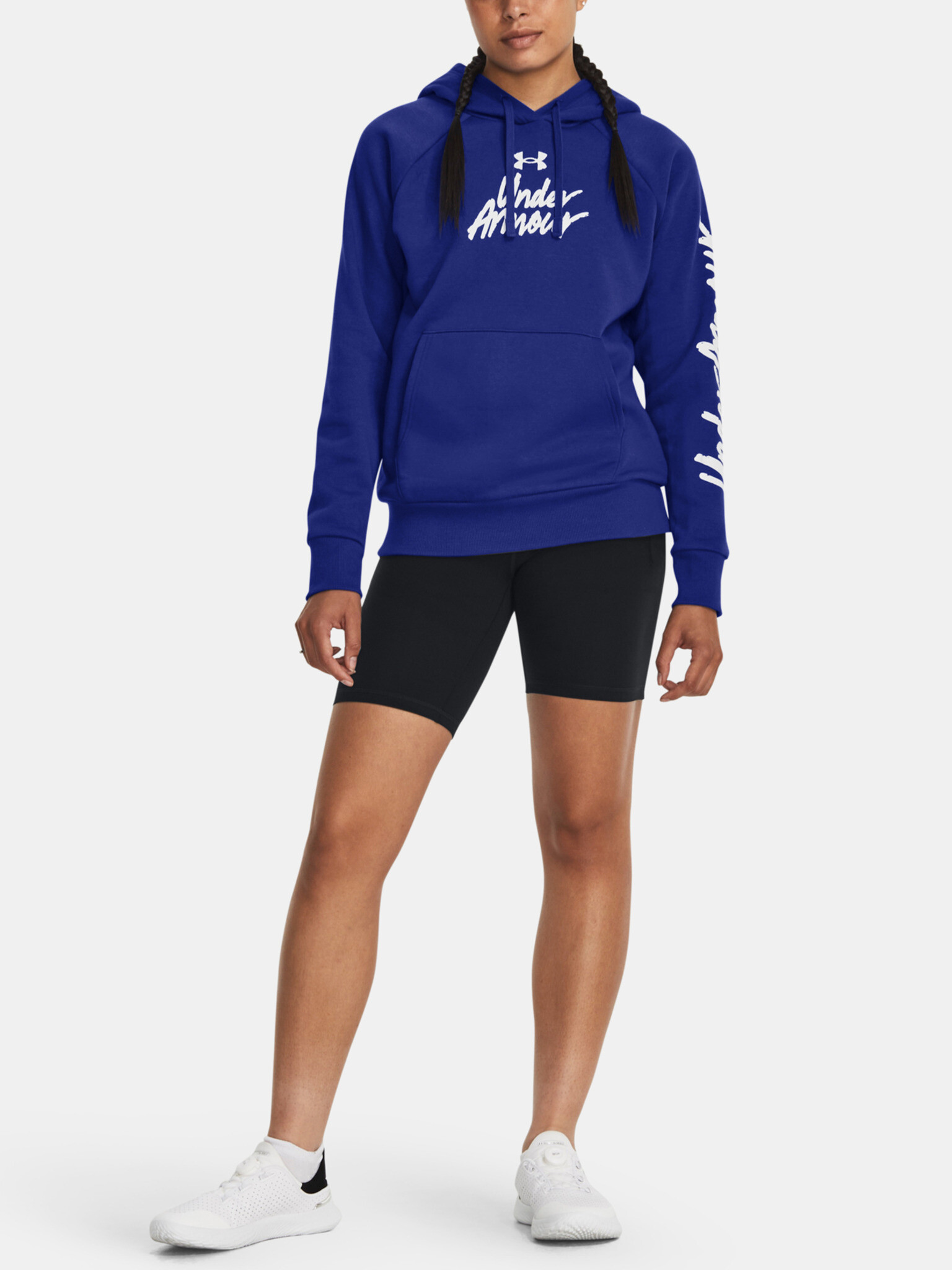 Under Armour UA Rival Fleece Graphic Hdy Sweatshirt Sin - Pepit.bg