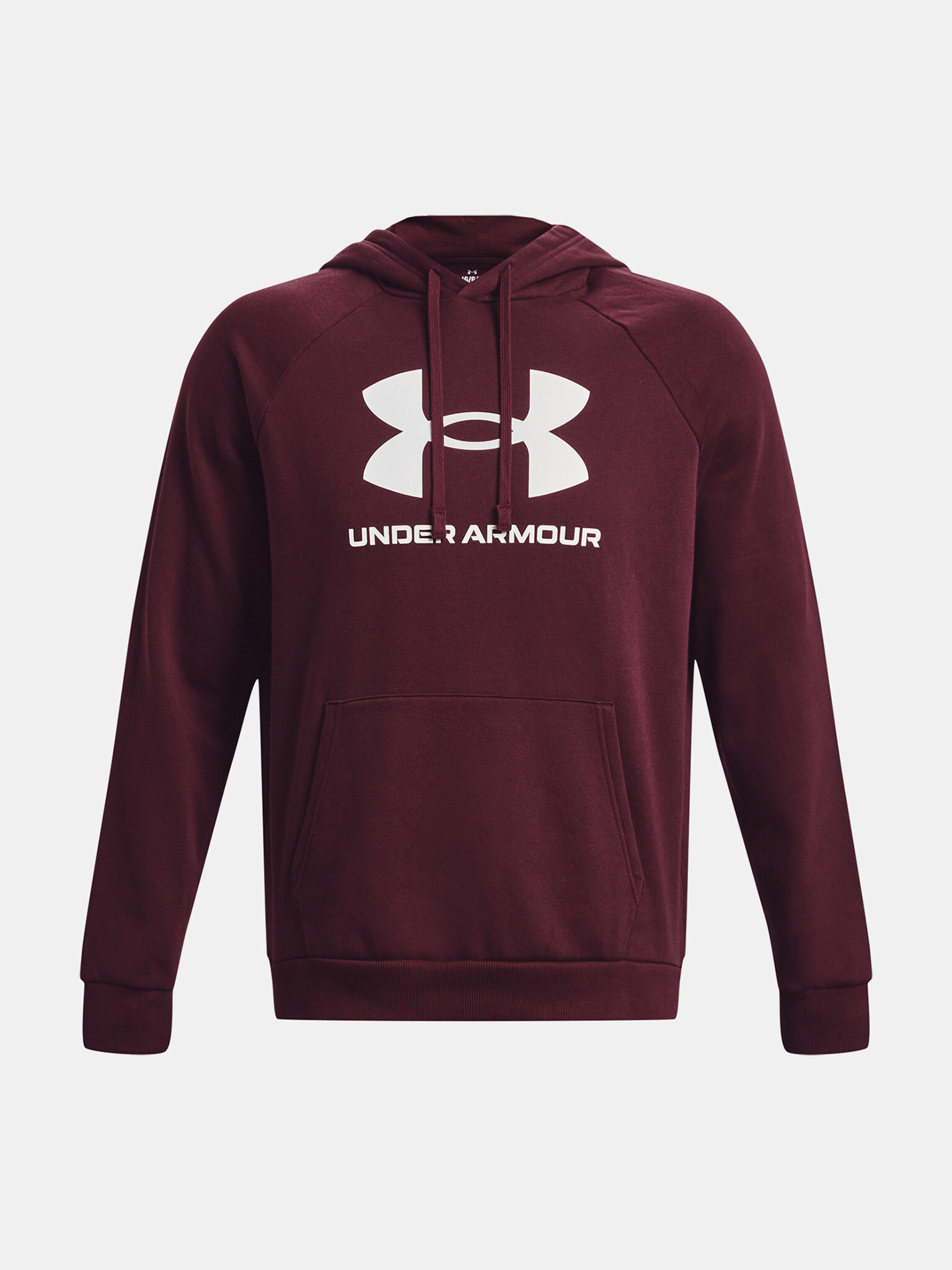 Under Armour UA Rival Fleece Logo HD Sweatshirt Cherven - Pepit.bg