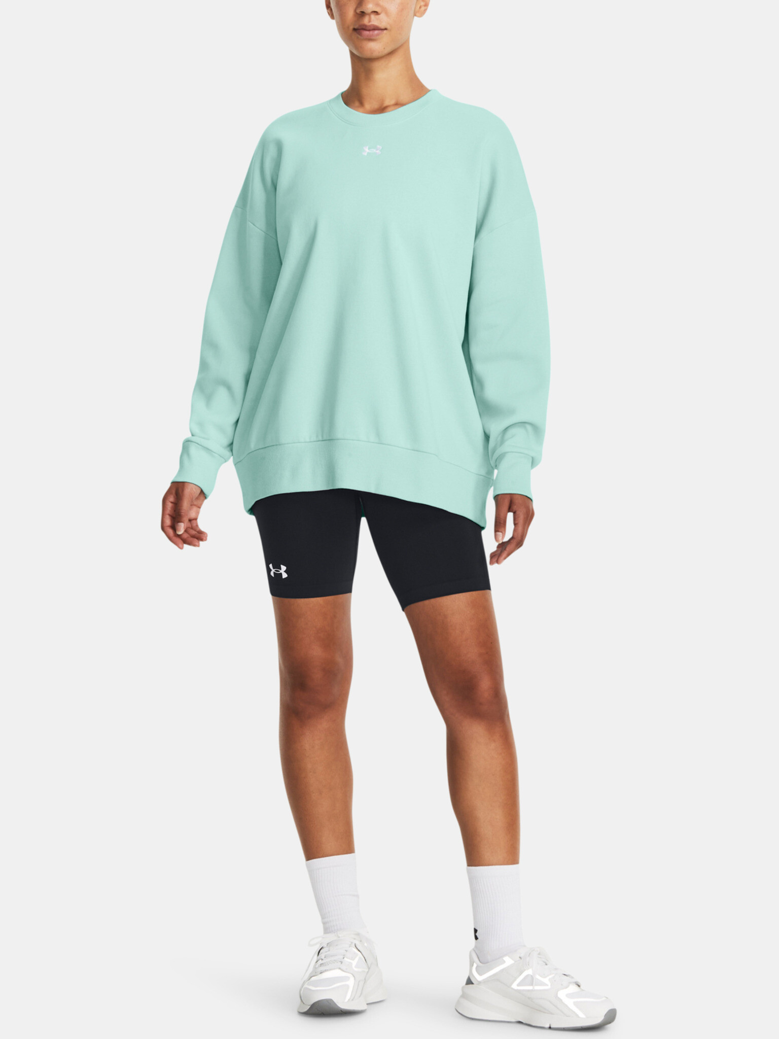 Under Armour UA Rival Fleece OS Crew Sweatshirt Sin - Pepit.bg