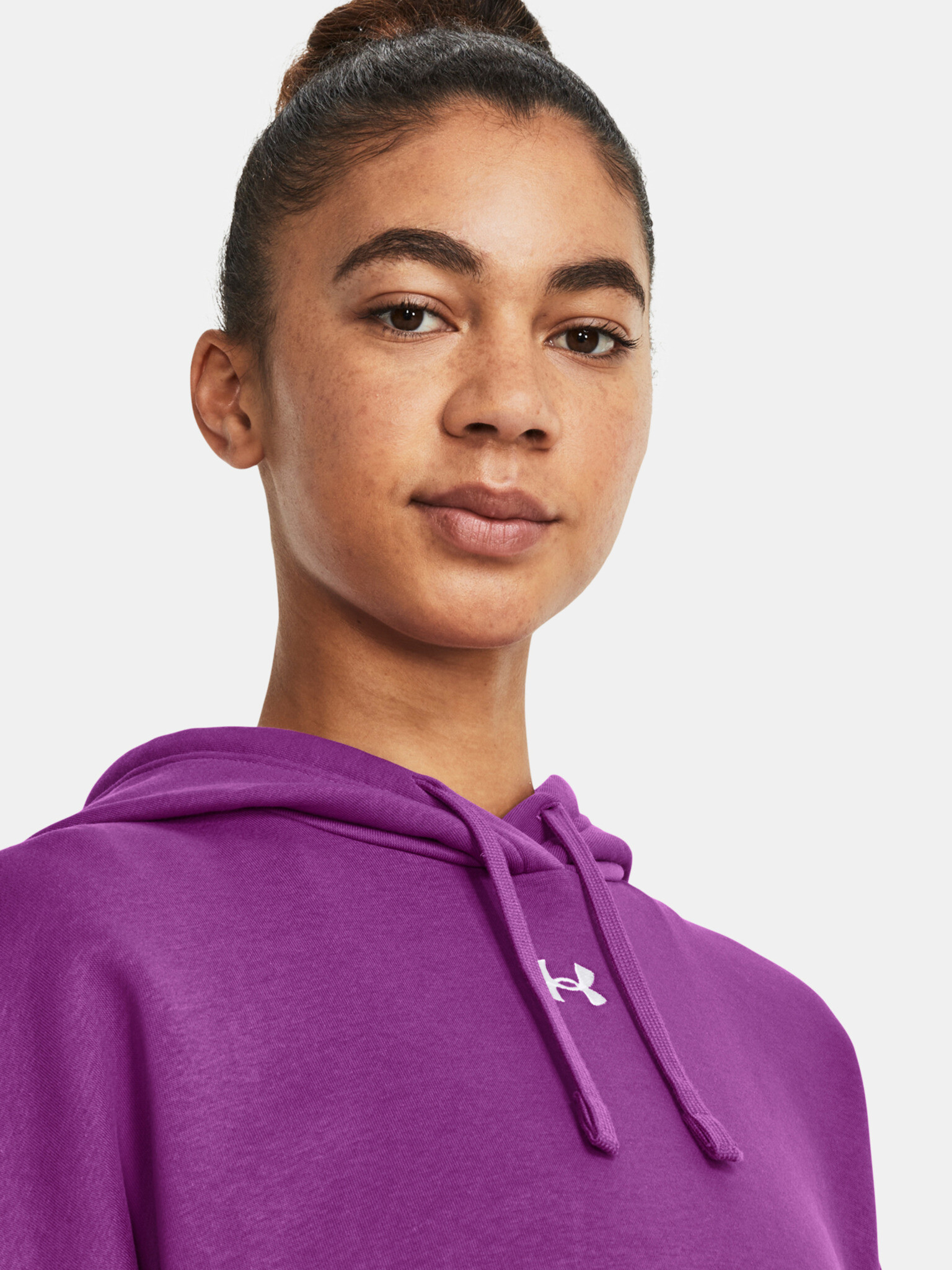 Under Armour UA Rival Fleece OS Hoodie Sweatshirt Lilav - Pepit.bg