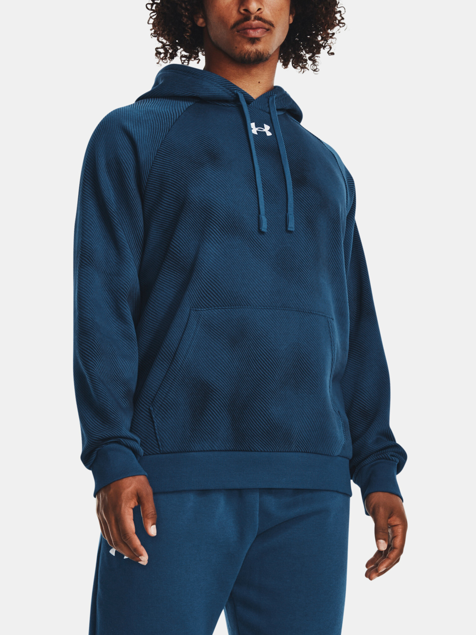 Under Armour UA Rival Fleece Printed HD Sweatshirt Sin - Pepit.bg