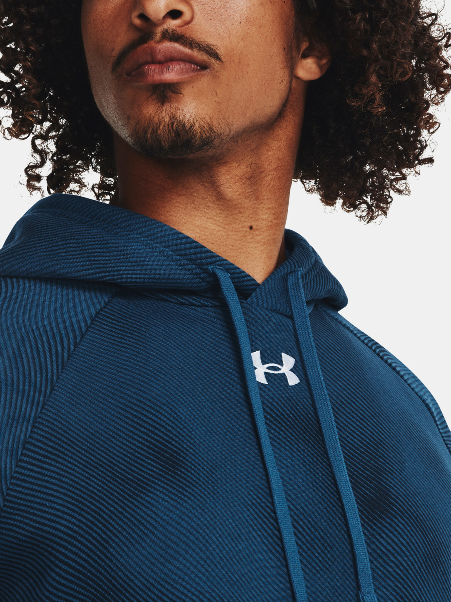 Under Armour UA Rival Fleece Printed HD Sweatshirt Sin - Pepit.bg