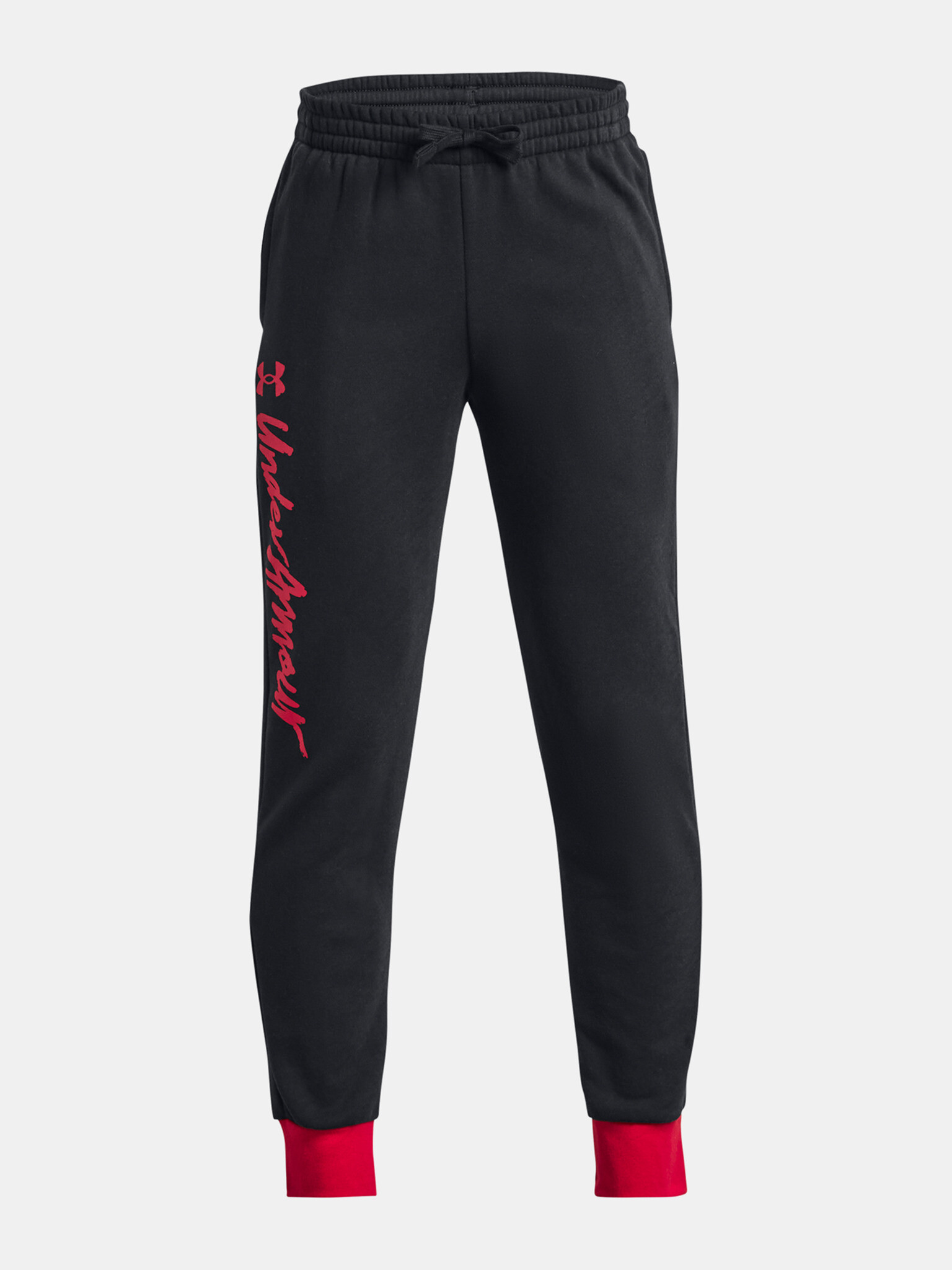 Under Armour UA Rival Fleece Script Долнище детско Cheren - Pepit.bg