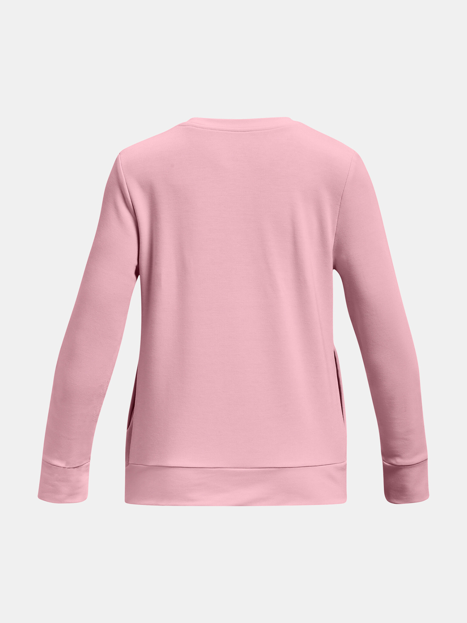 Under Armour UA Rival Terry Crew Суитшърт детски Rozov - Pepit.bg