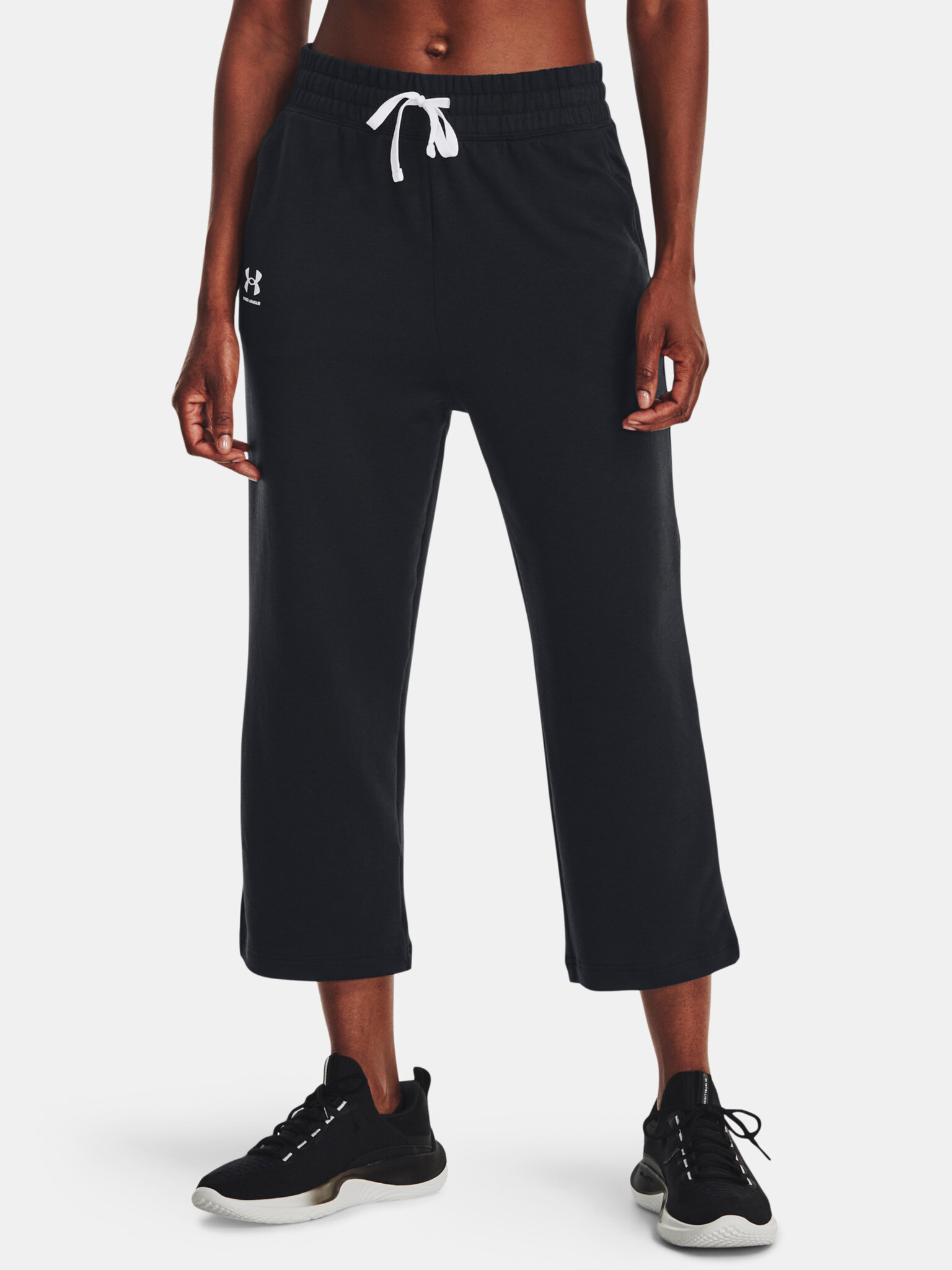 Under Armour UA Rival Terry Flare Crop Долнище Cheren - Pepit.bg