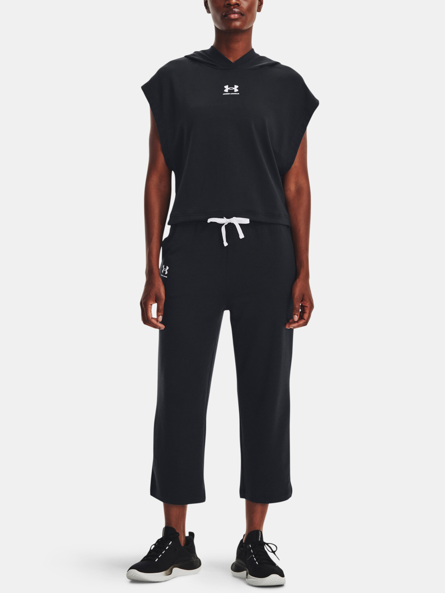 Under Armour UA Rival Terry Flare Crop Долнище Cheren - Pepit.bg