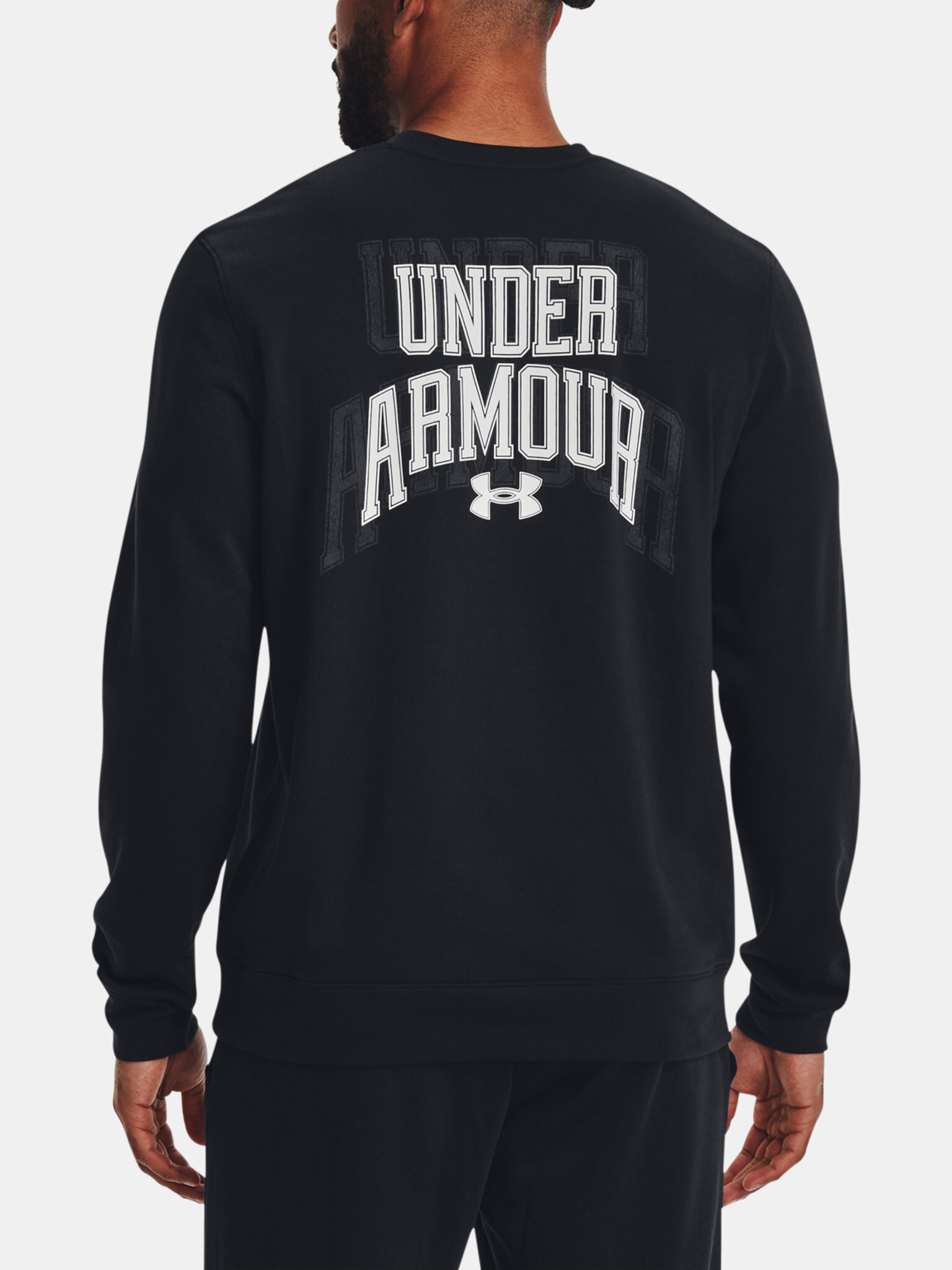 Under Armour UA Rival Terry Graphic Crew Sweatshirt Cheren - Pepit.bg