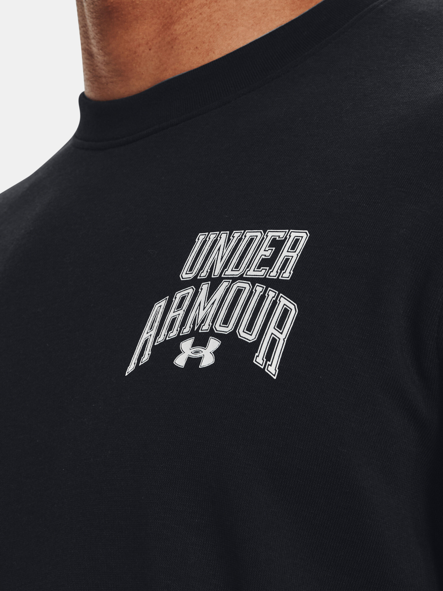 Under Armour UA Rival Terry Graphic Crew Sweatshirt Cheren - Pepit.bg