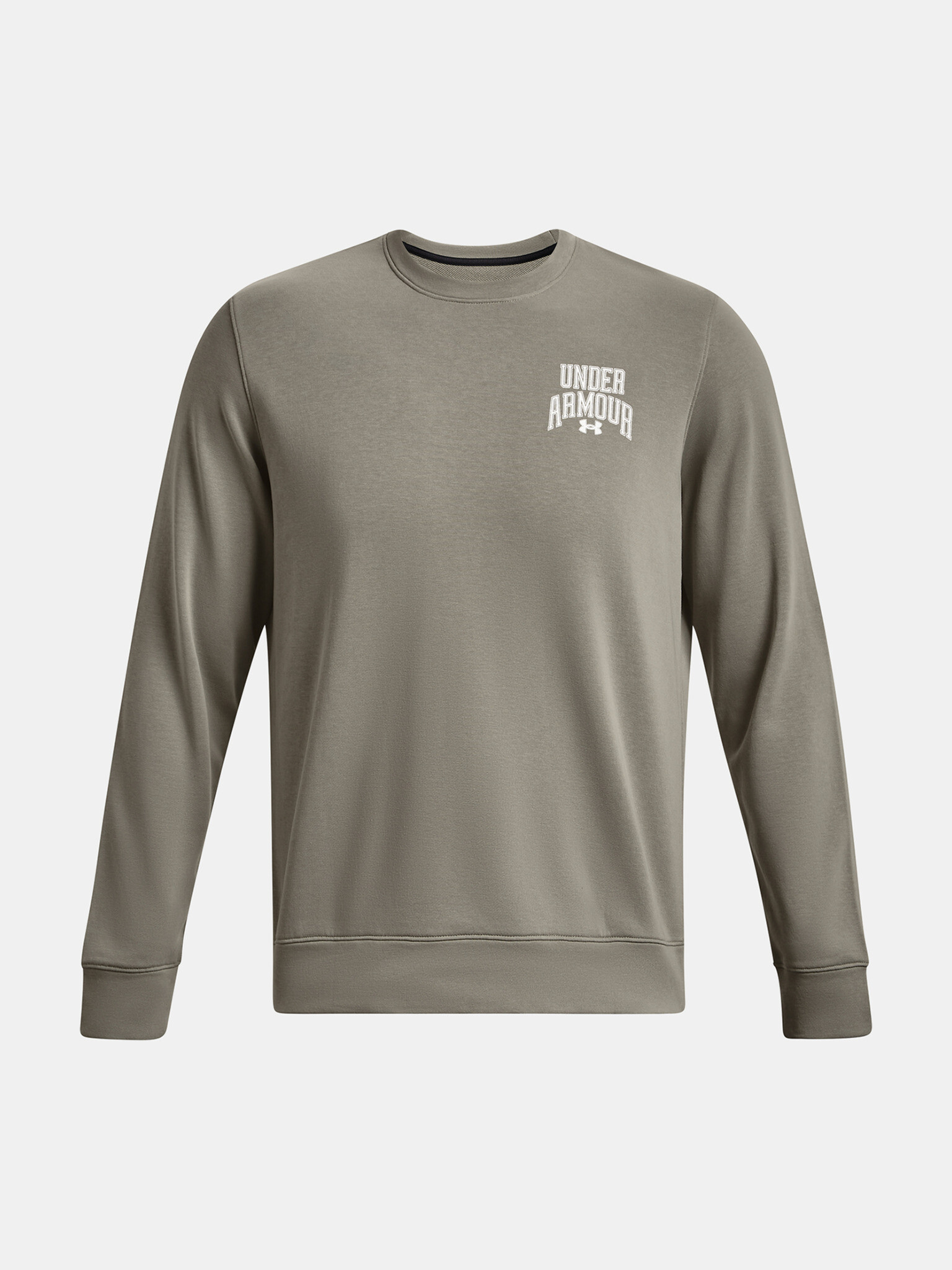 Under Armour UA Rival Terry Graphic Crew Sweatshirt Zelen - Pepit.bg