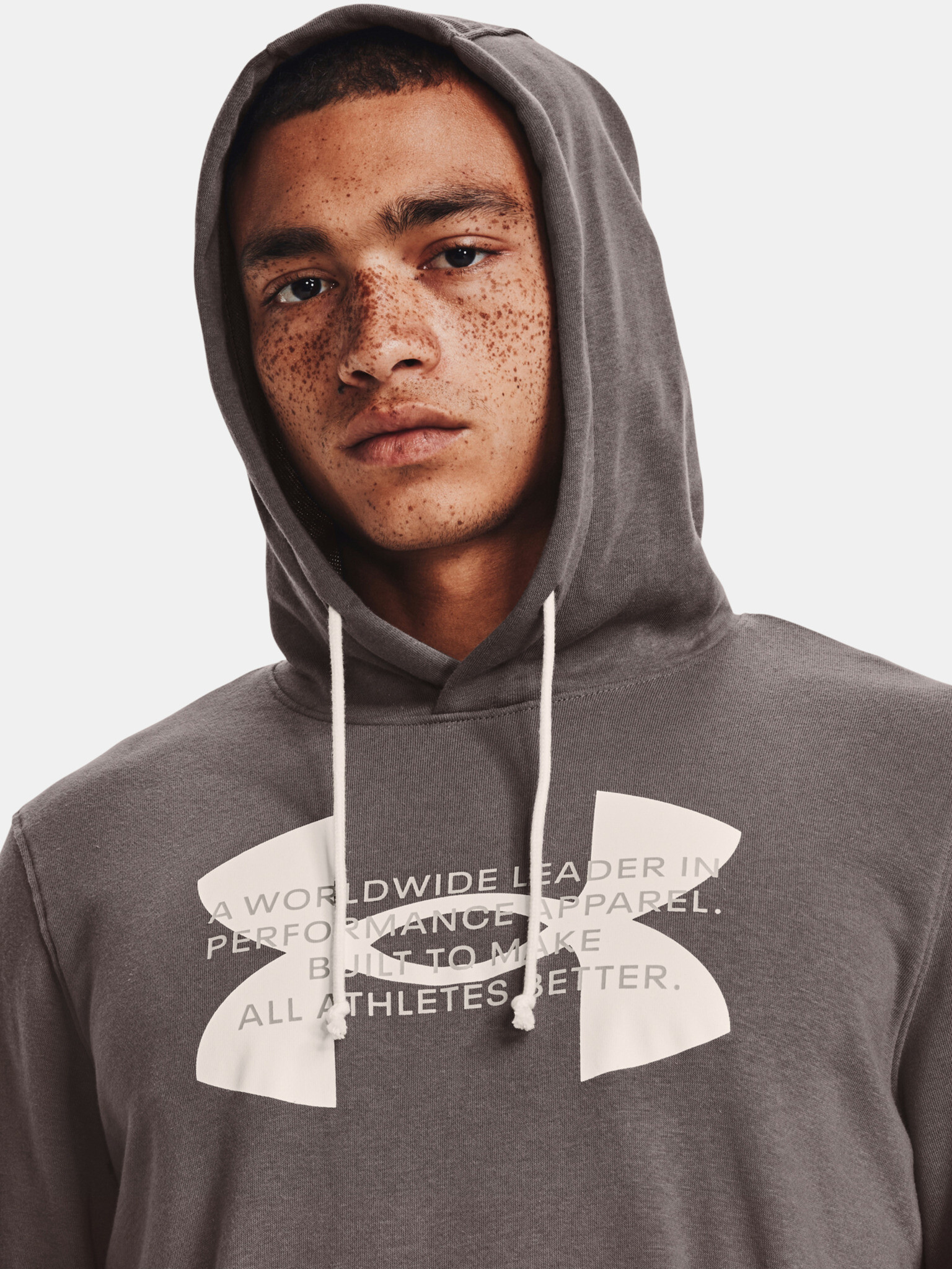 Under Armour UA Rival Terry Logo Hoodie Sweatshirt Kafyav - Pepit.bg