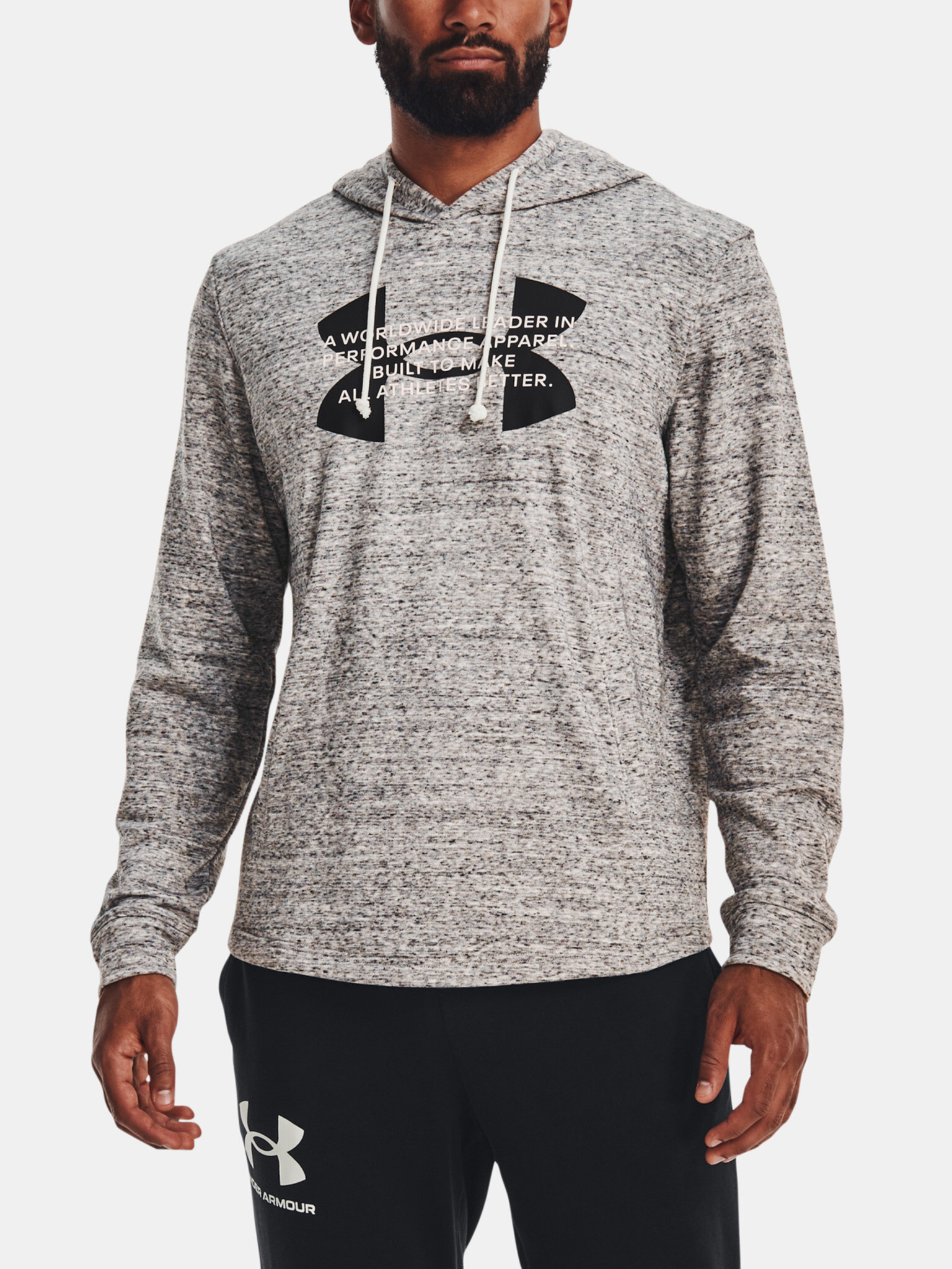 Under Armour UA Rival Terry Logo Sweatshirt Siv - Pepit.bg