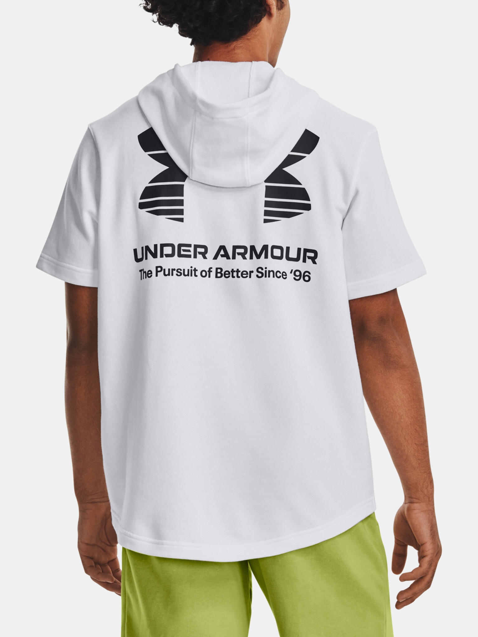 Under Armour UA Rival Terry Nov SS HD Sweatshirt Byal - Pepit.bg