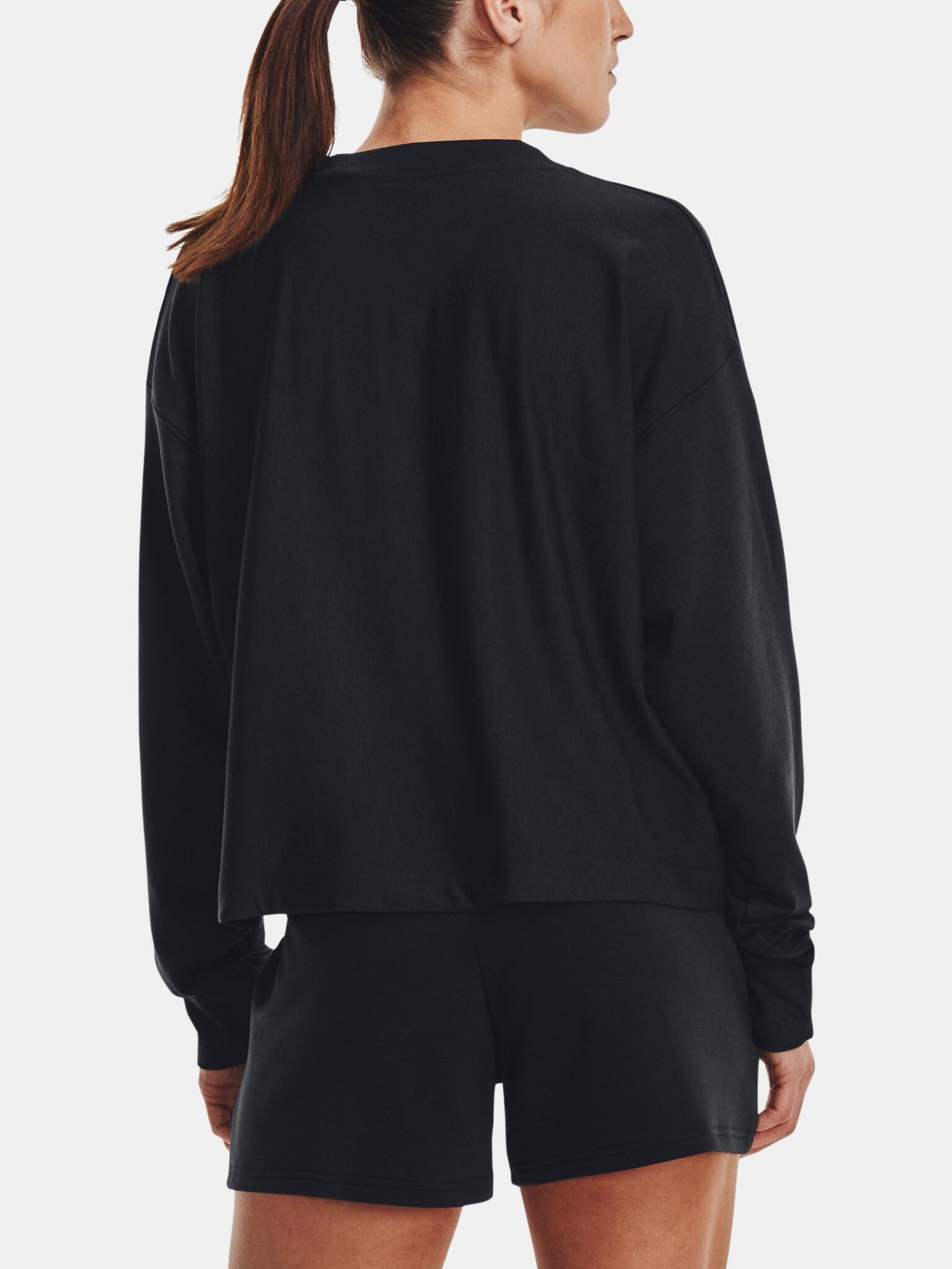 Under Armour UA Rival Terry Oversized Crw Sweatshirt Cheren - Pepit.bg