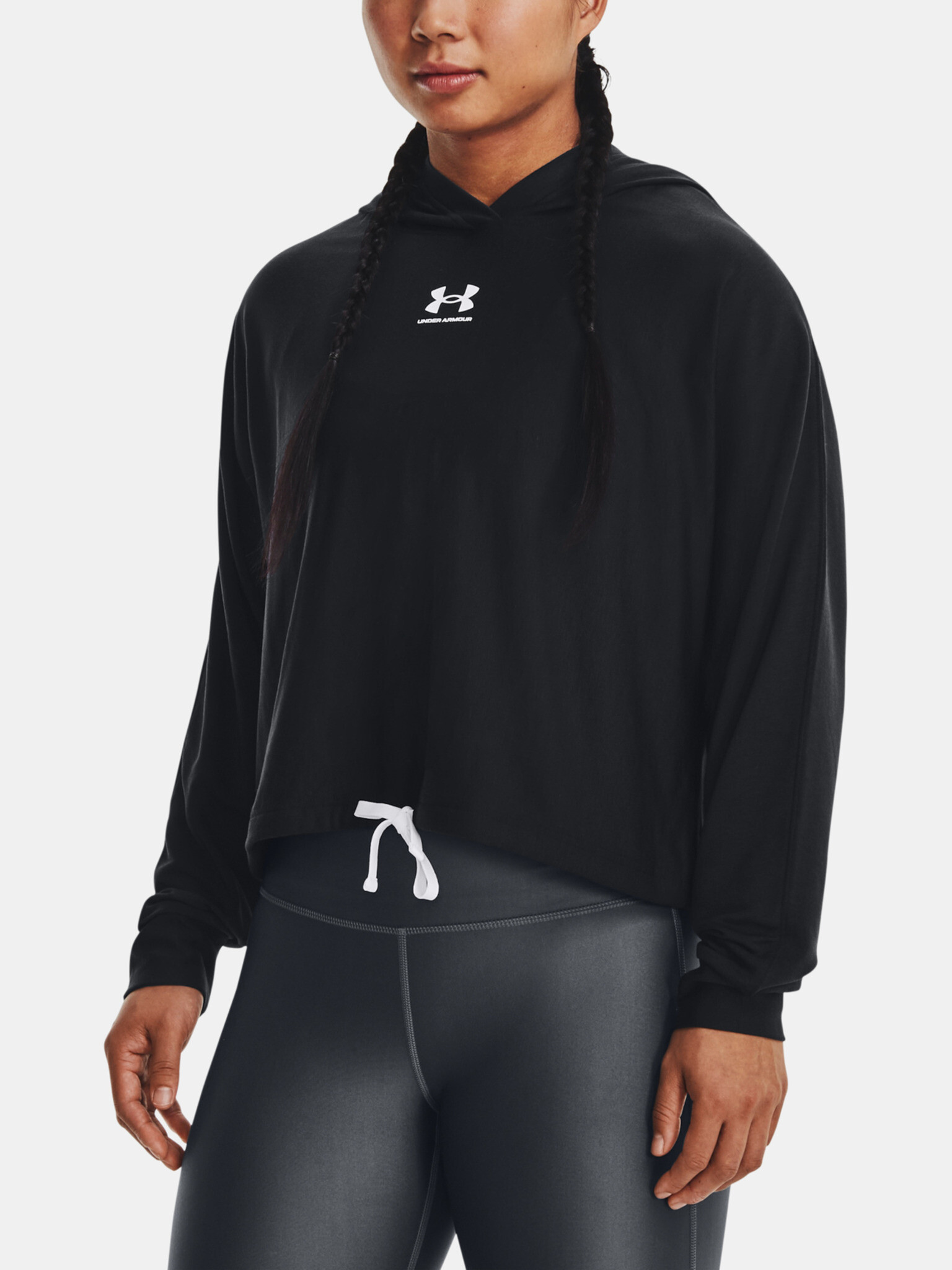 Under Armour UA Rival Terry Oversized HD Sweatshirt Cheren - Pepit.bg