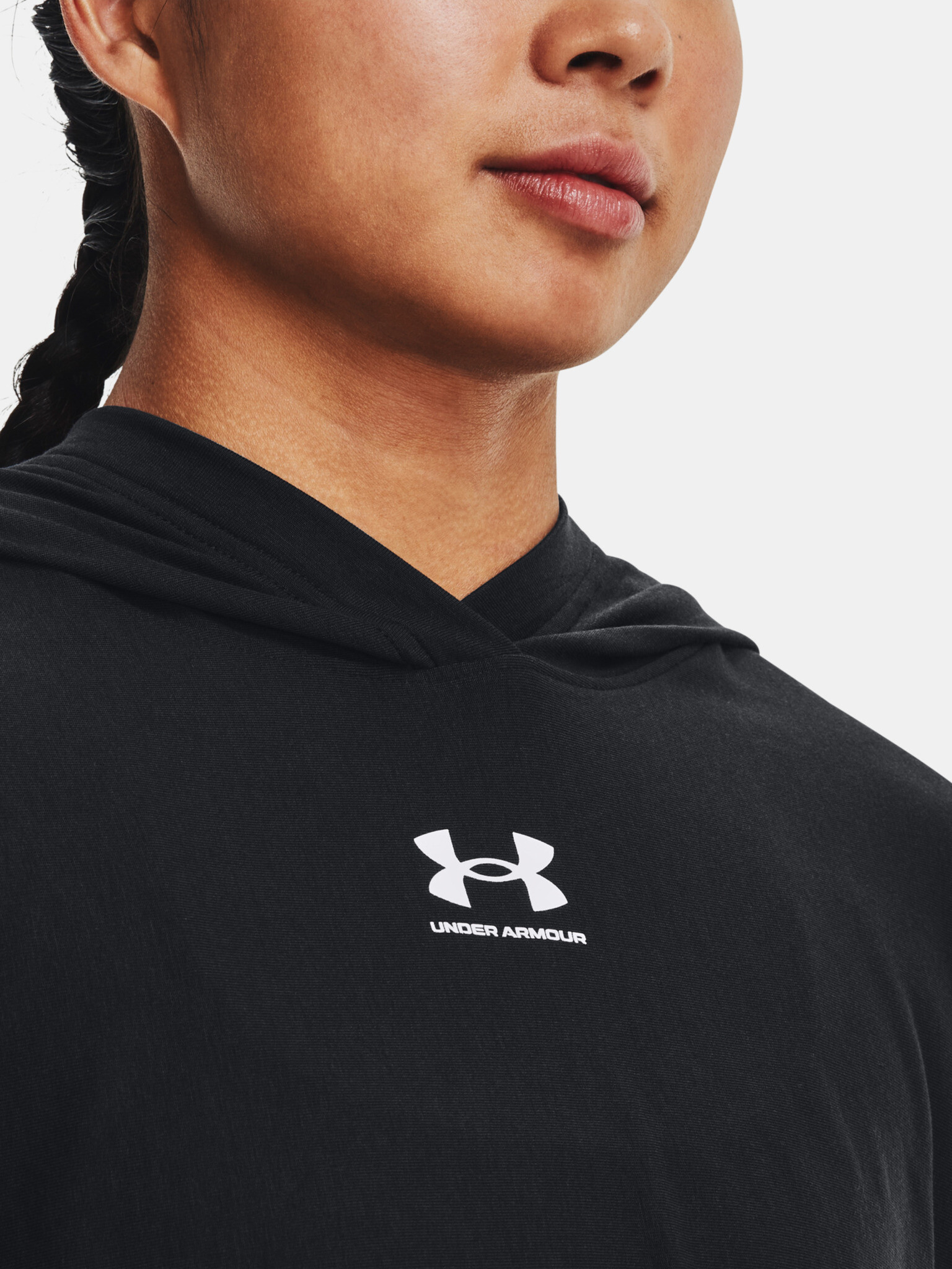 Under Armour UA Rival Terry Oversized HD Sweatshirt Cheren - Pepit.bg