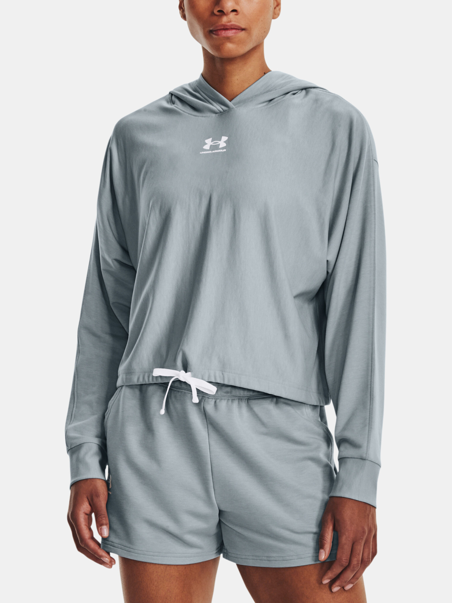 Under Armour UA Rival Terry Oversized HD Sweatshirt Sin - Pepit.bg