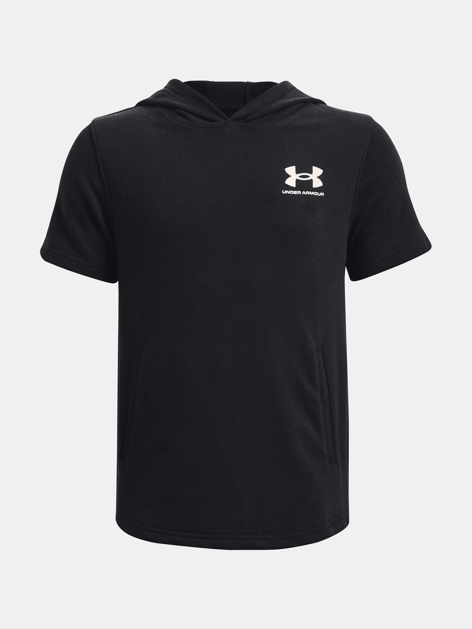 Under Armour UA Rival Terry SS Hoodie Суитшърт детски Cheren - Pepit.bg