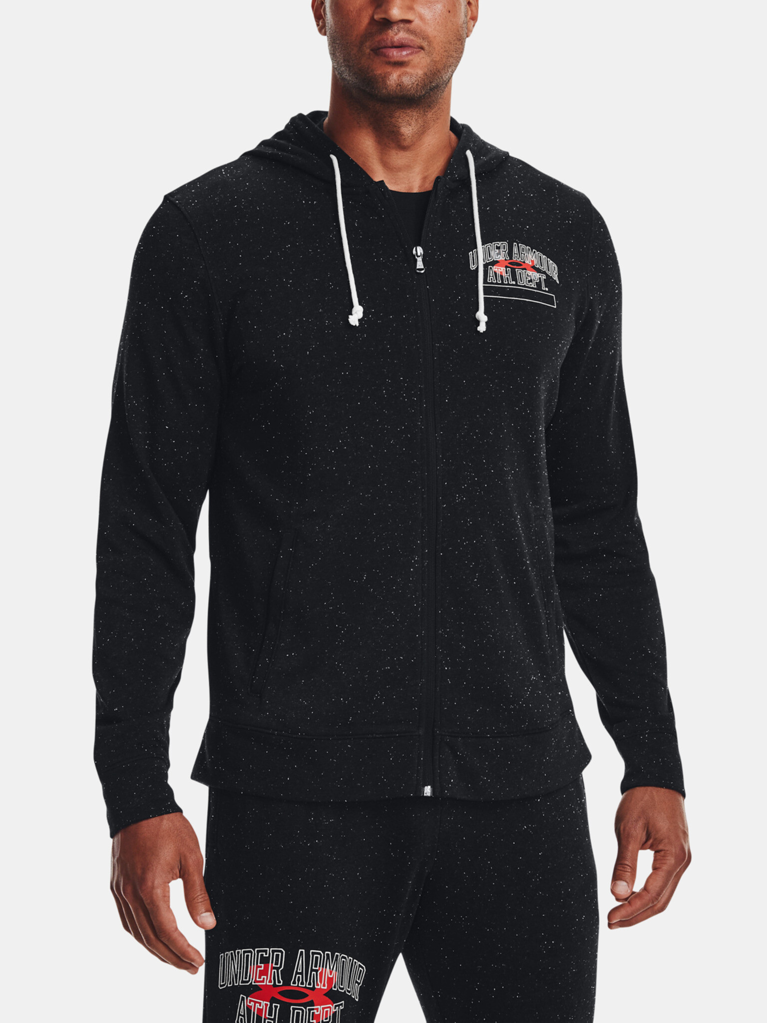 Under Armour UA Rival Try Athlc Dep FZ HD Sweatshirt Cheren - Pepit.bg