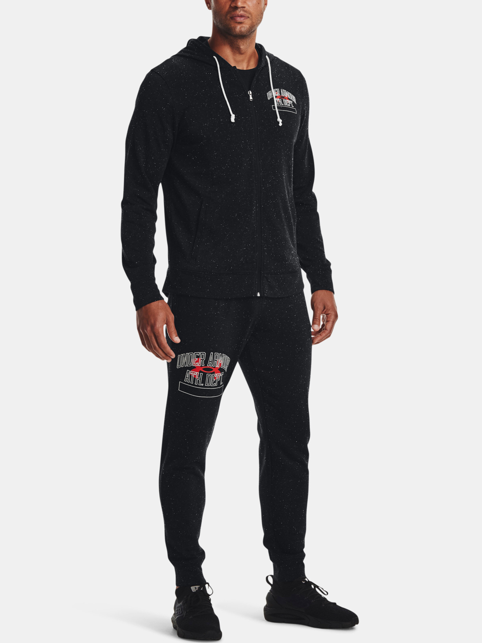 Under Armour UA Rival Try Athlc Dep FZ HD Sweatshirt Cheren - Pepit.bg