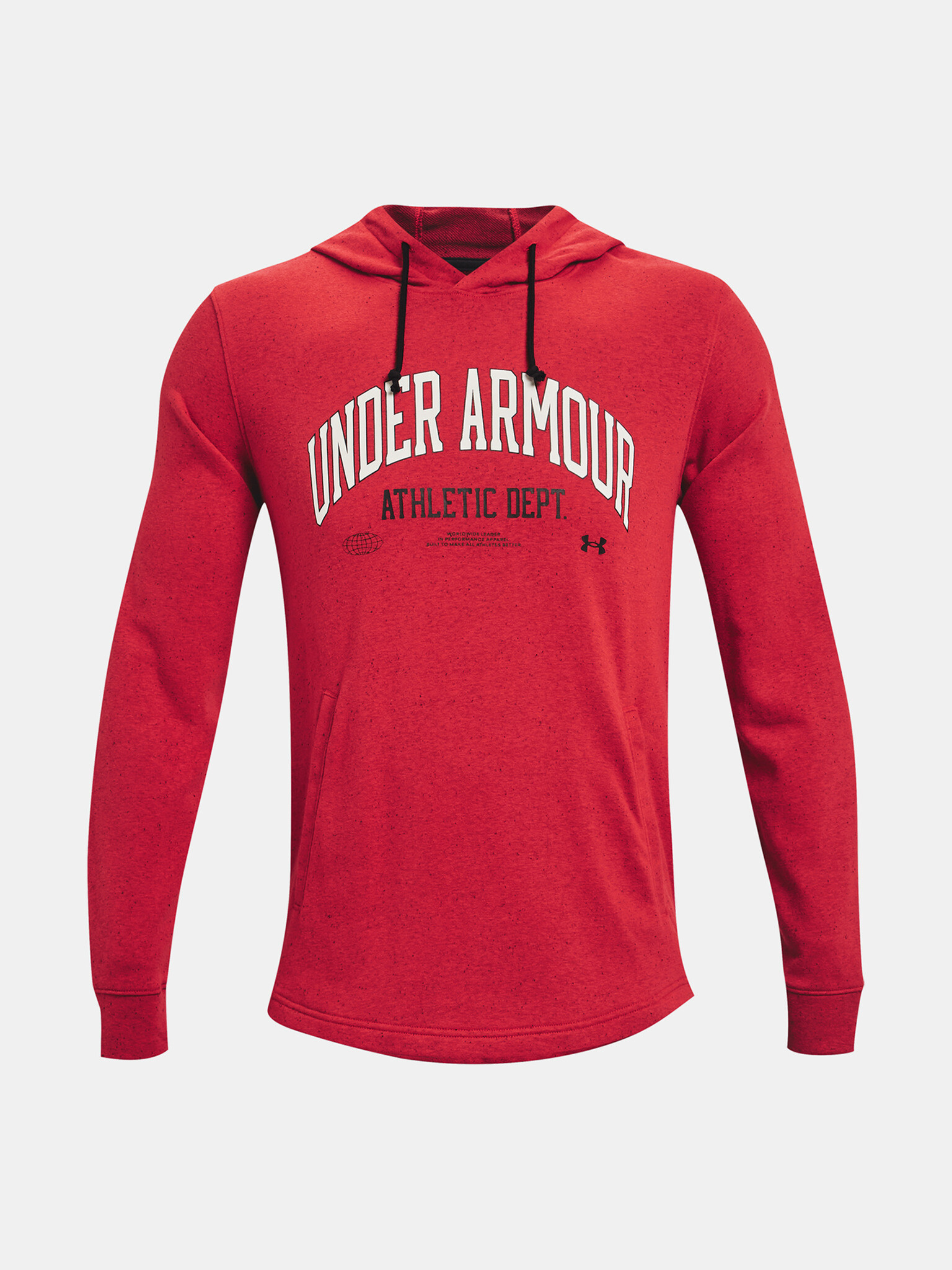 Under Armour UA Rival Try Athlc Dept HD Sweatshirt Cherven - Pepit.bg