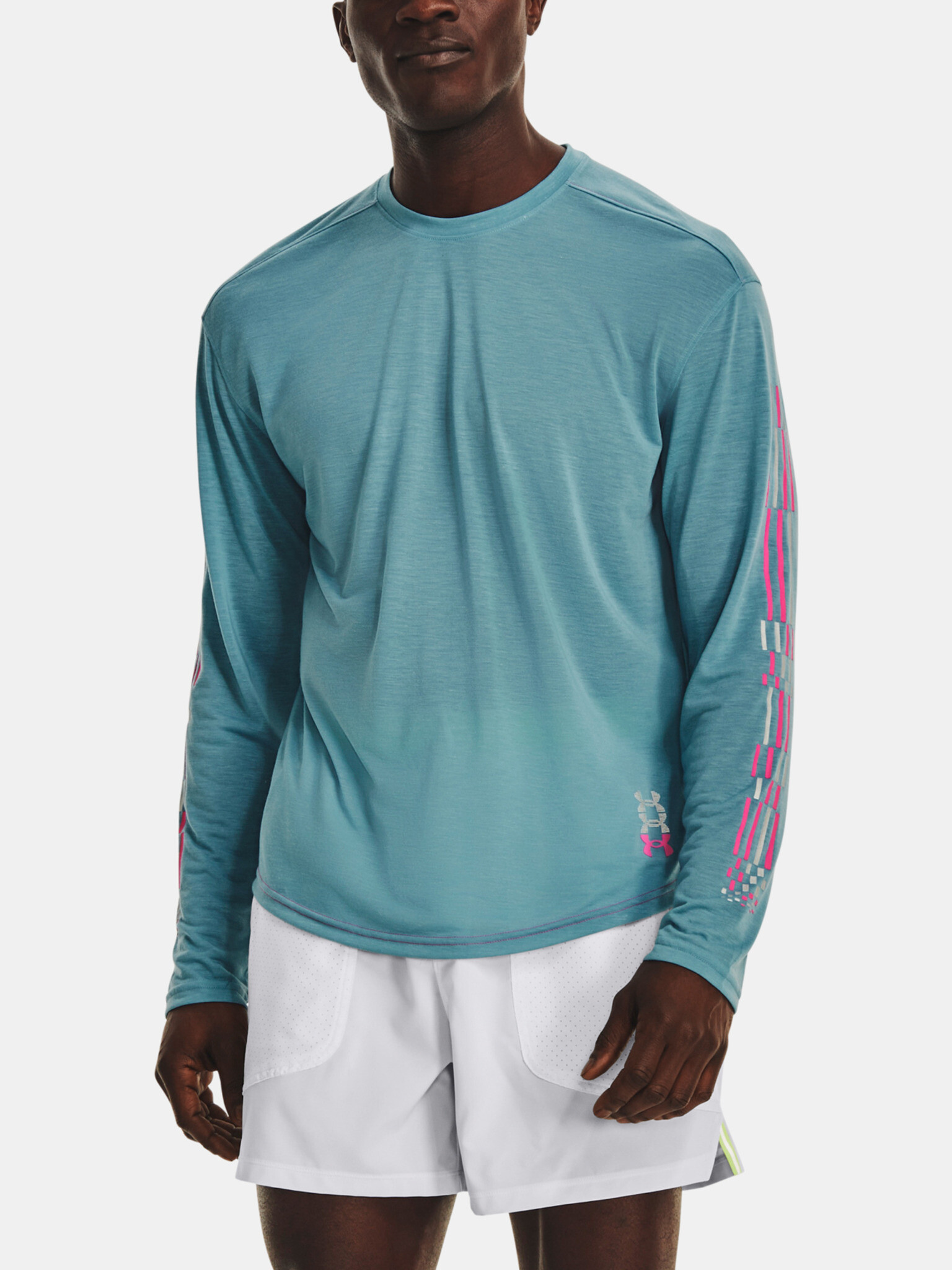 Under Armour UA Run Anywhere Breeze LS T-shirt Sin - Pepit.bg