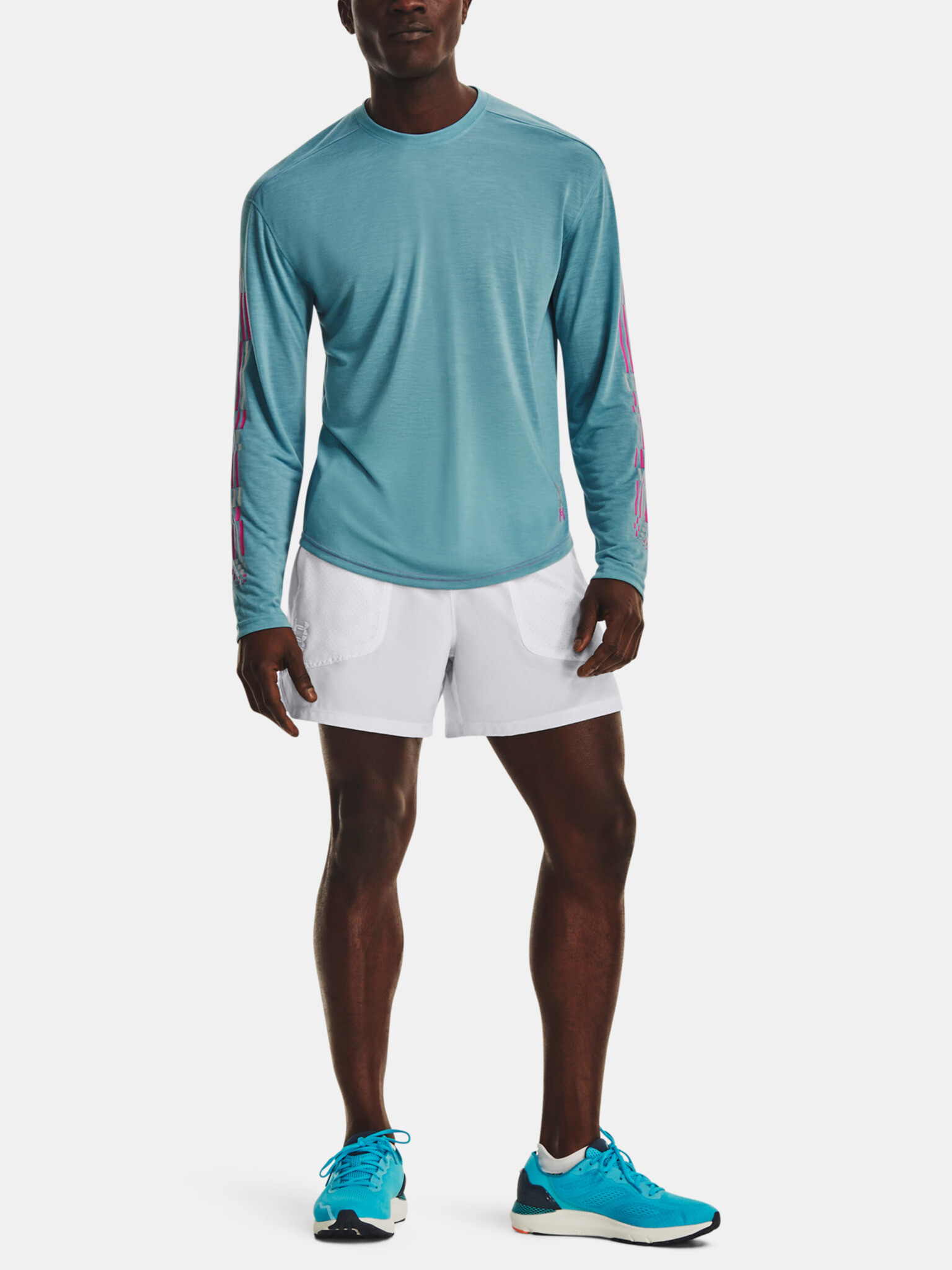 Under Armour UA Run Anywhere Breeze LS T-shirt Sin - Pepit.bg