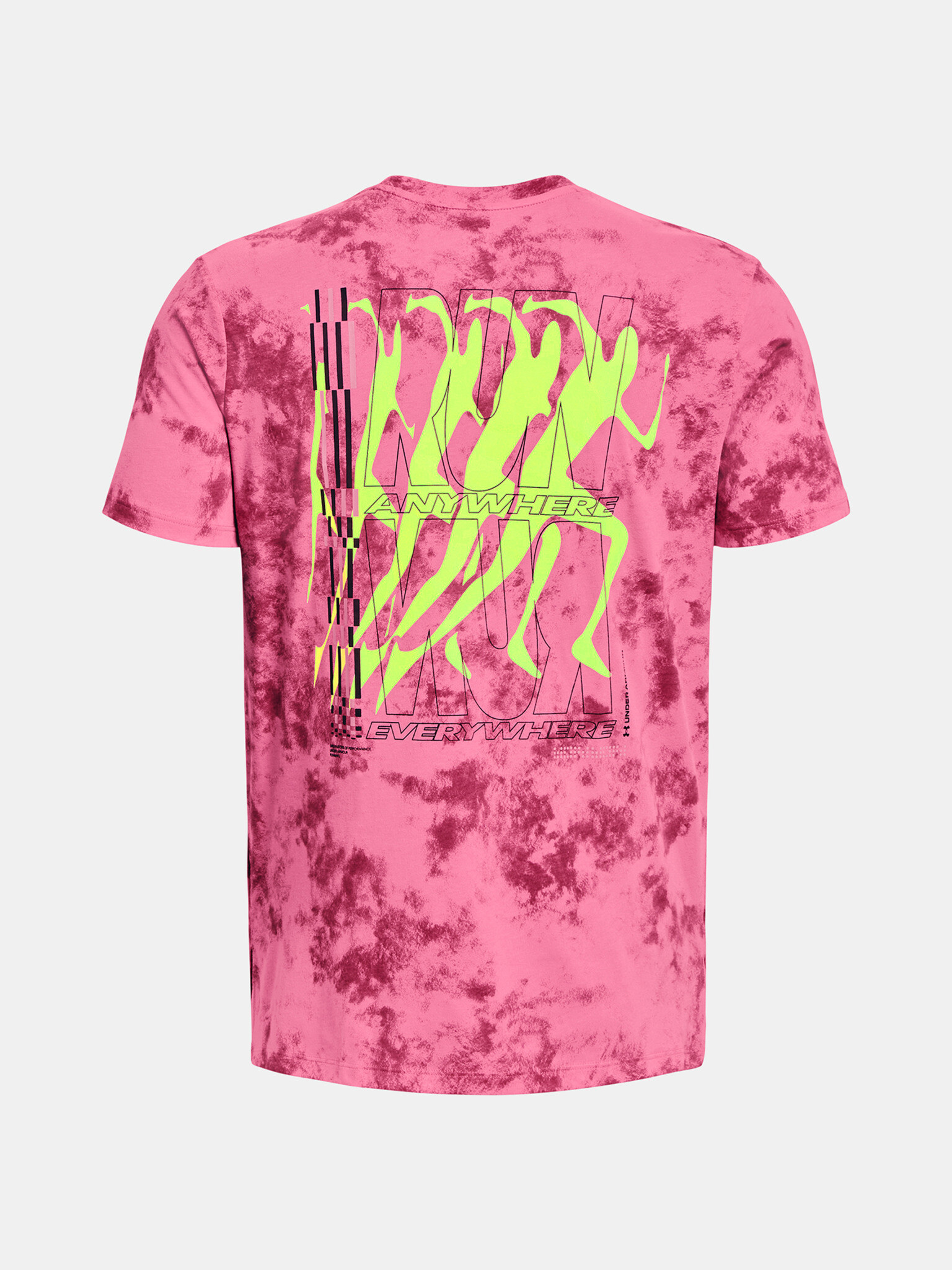 Under Armour UA Run Anywhere SS T-shirt Rozov - Pepit.bg