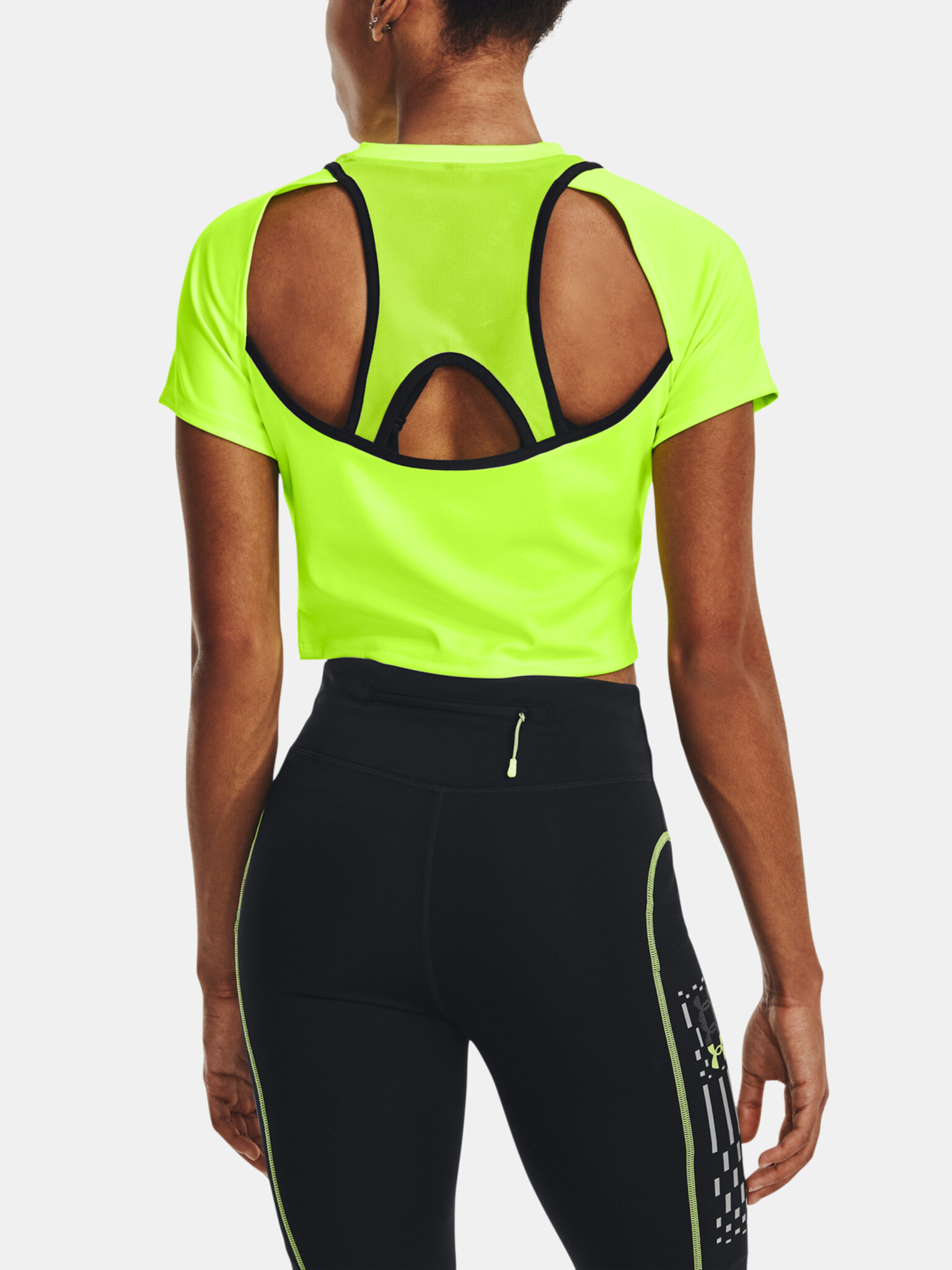 Under Armour UA Run Anywhere T-shirt Zelen - Pepit.bg