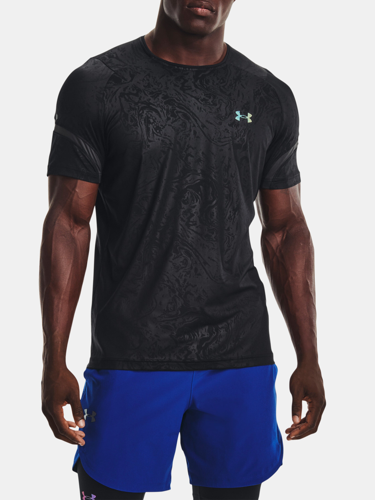 Under Armour UA Rush 2.0 Emboss SS T-shirt Cheren - Pepit.bg