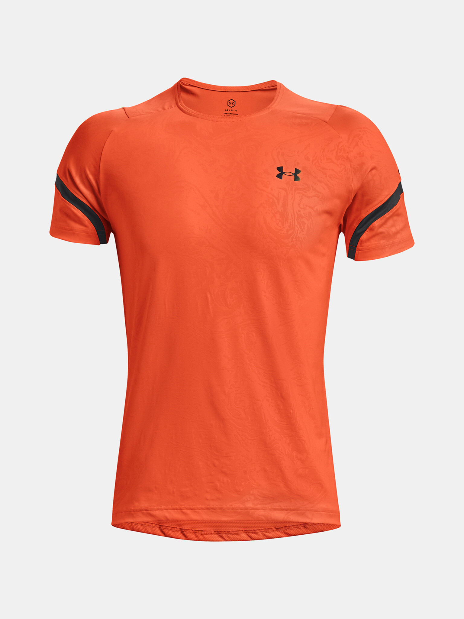 Under Armour UA Rush 2.0 Emboss SS T-shirt Oranzhev - Pepit.bg