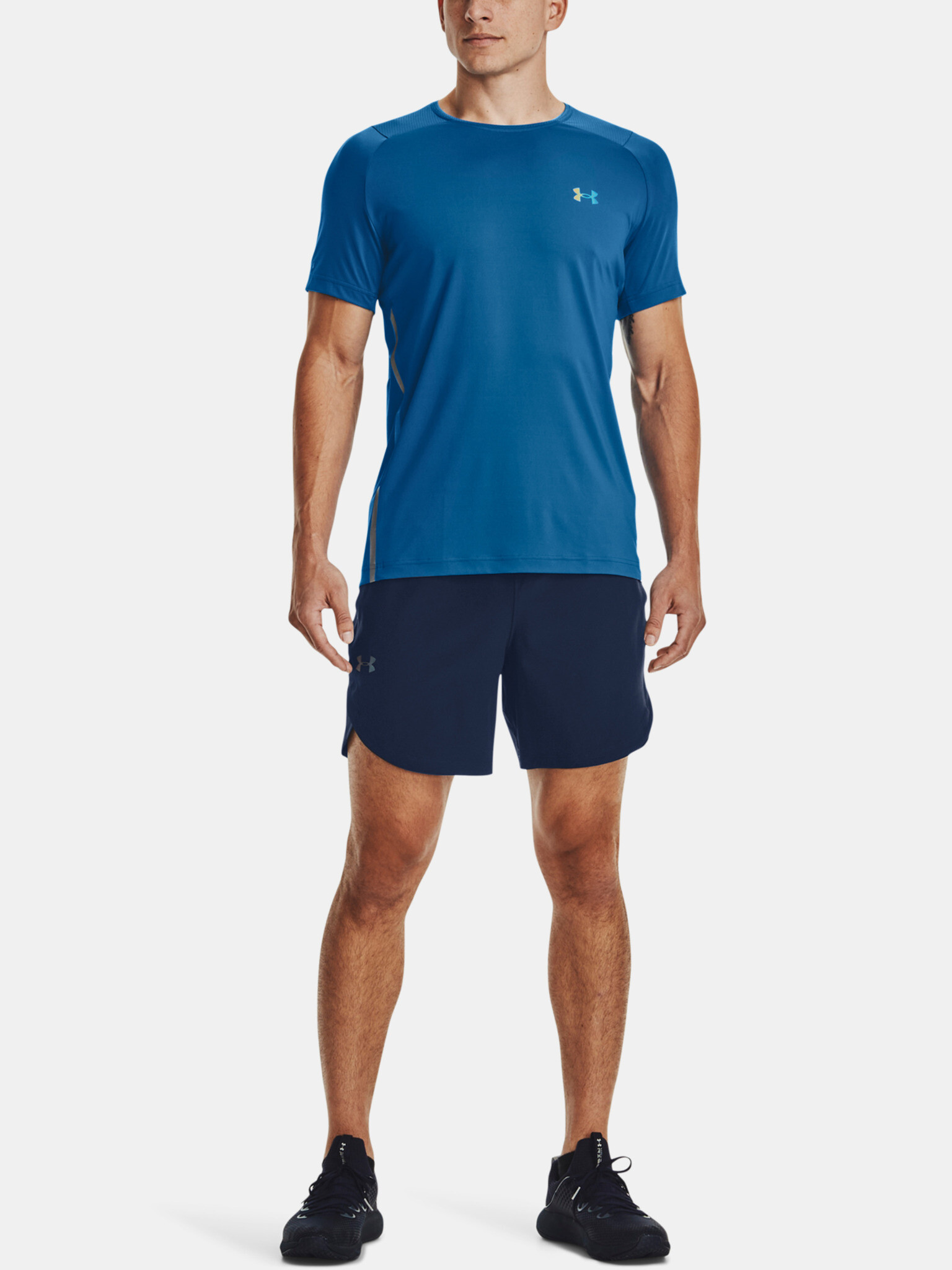 Under Armour UA Rush 2.0 Vent SS T-shirt Sin - Pepit.bg