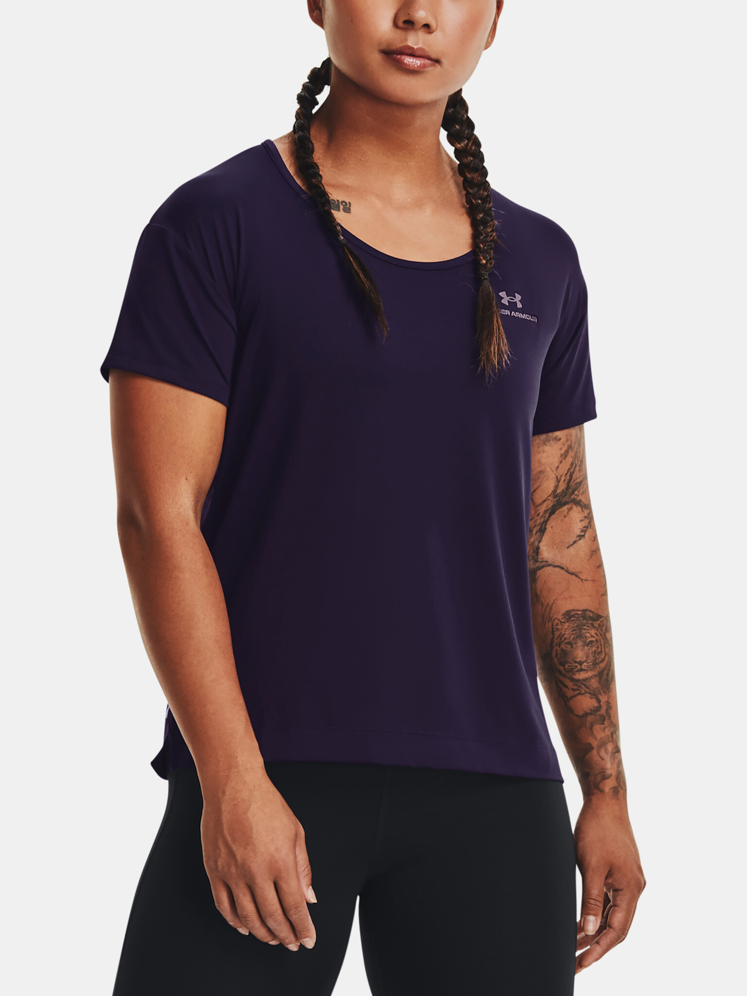 Under Armour UA Rush Energy SS T-shirt Lilav - Pepit.bg