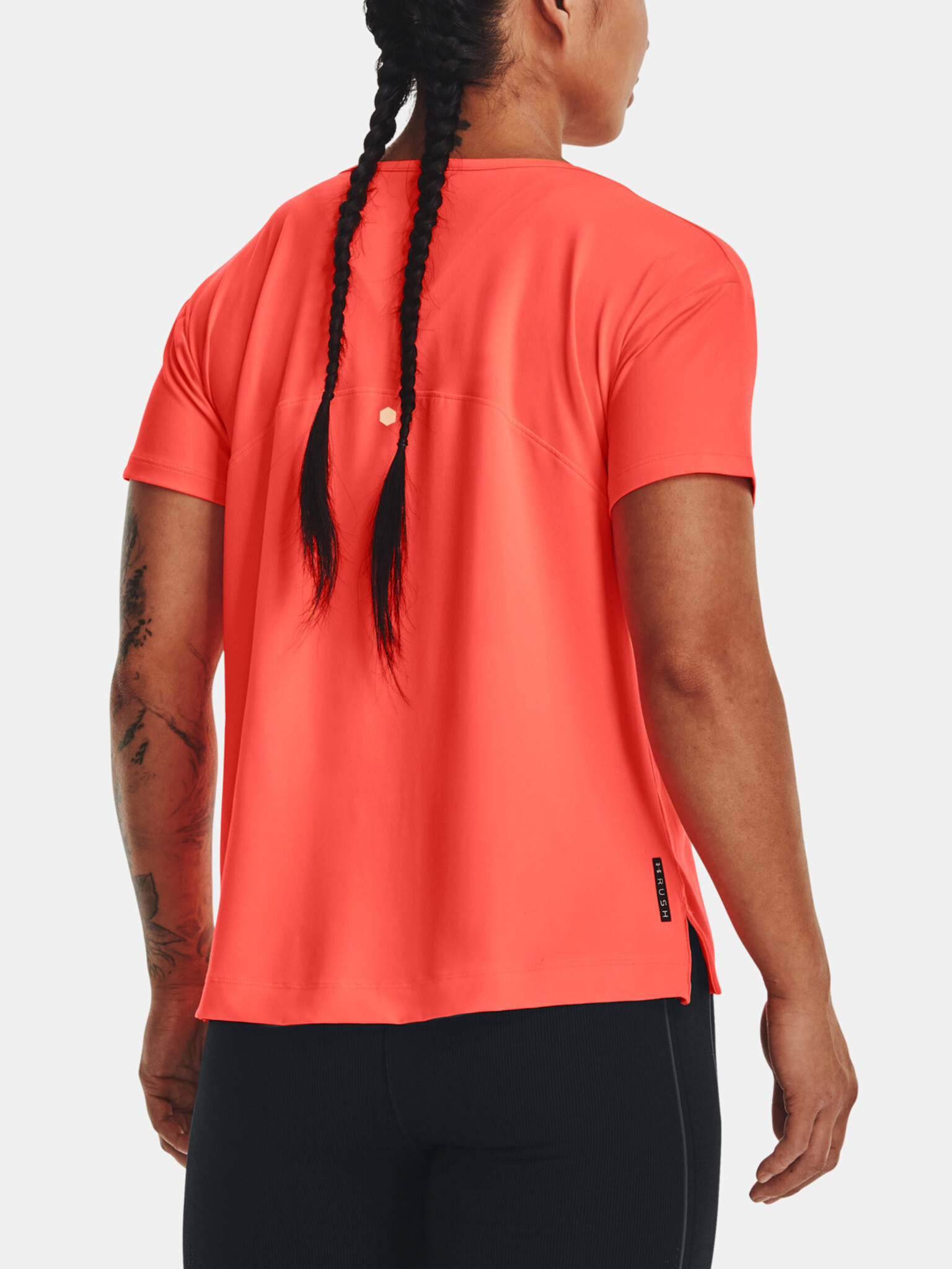 Under Armour UA Rush Energy SS T-shirt Oranzhev - Pepit.bg