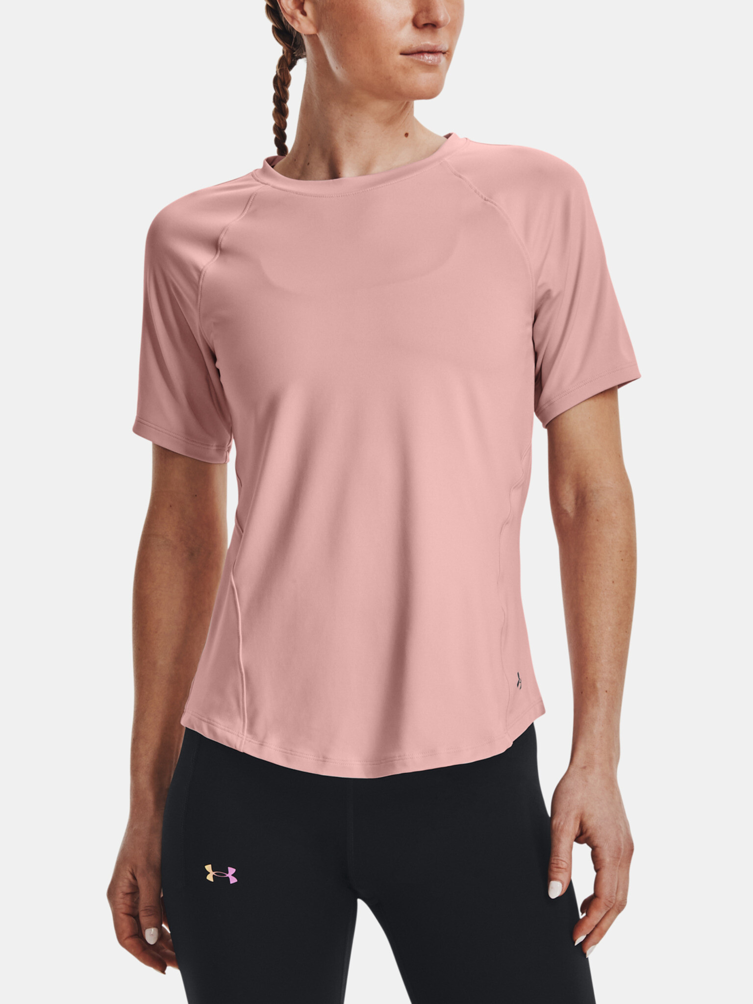 Under Armour UA Rush SS T-shirt Rozov - Pepit.bg