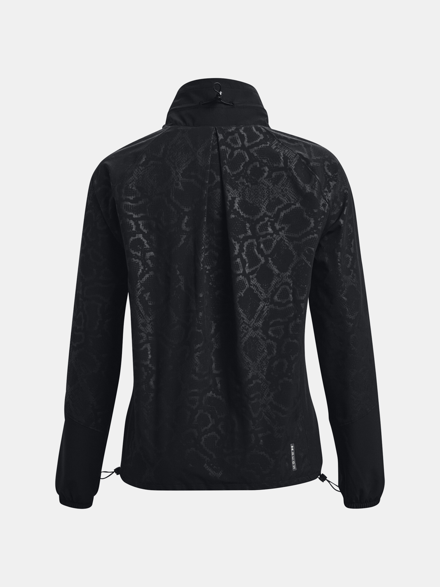 Under Armour UA Rush Woven Print FZ Sweatshirt Cheren - Pepit.bg