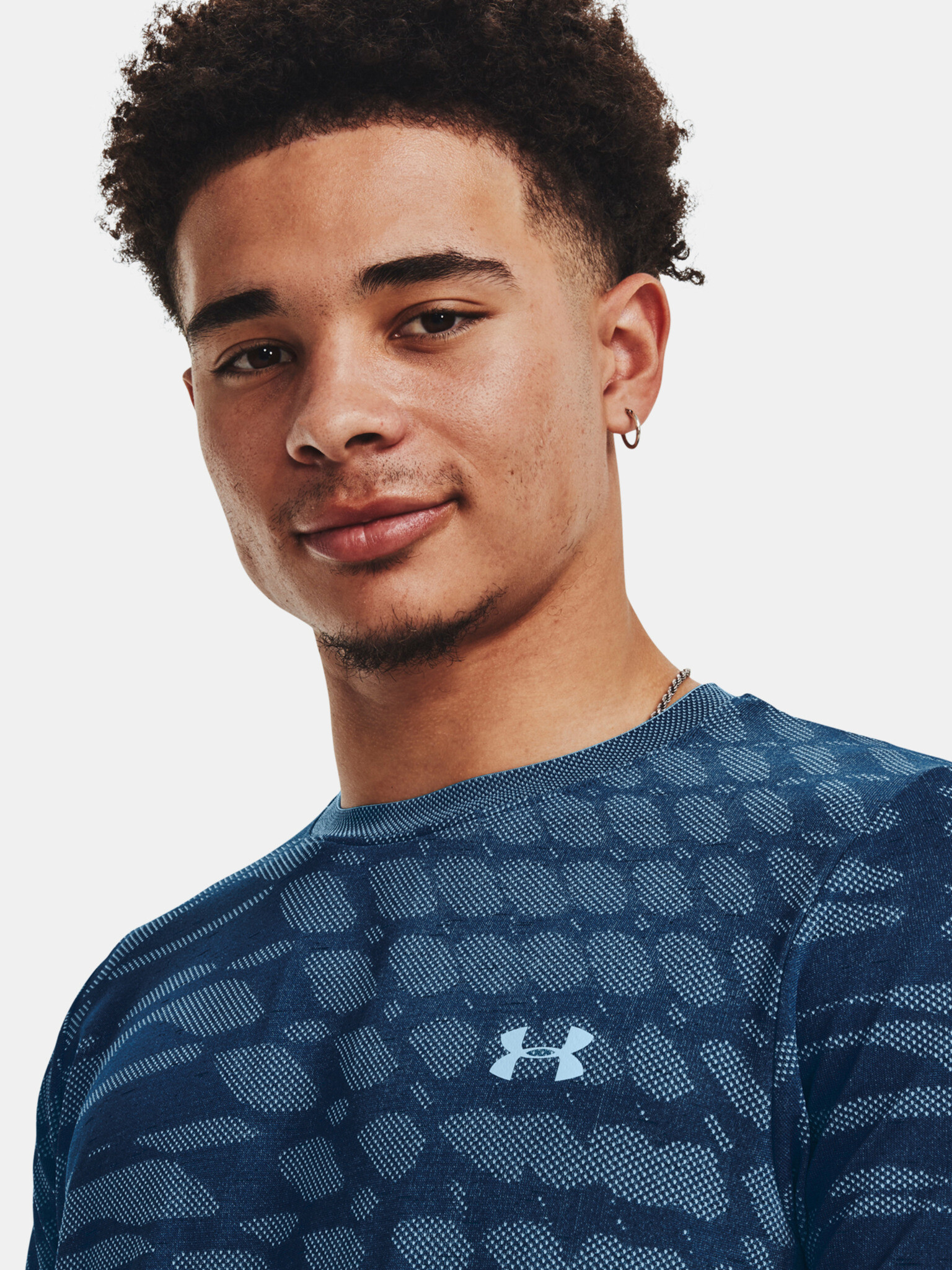 Under Armour UA Seamless Ripple SS T-shirt Sin - Pepit.bg