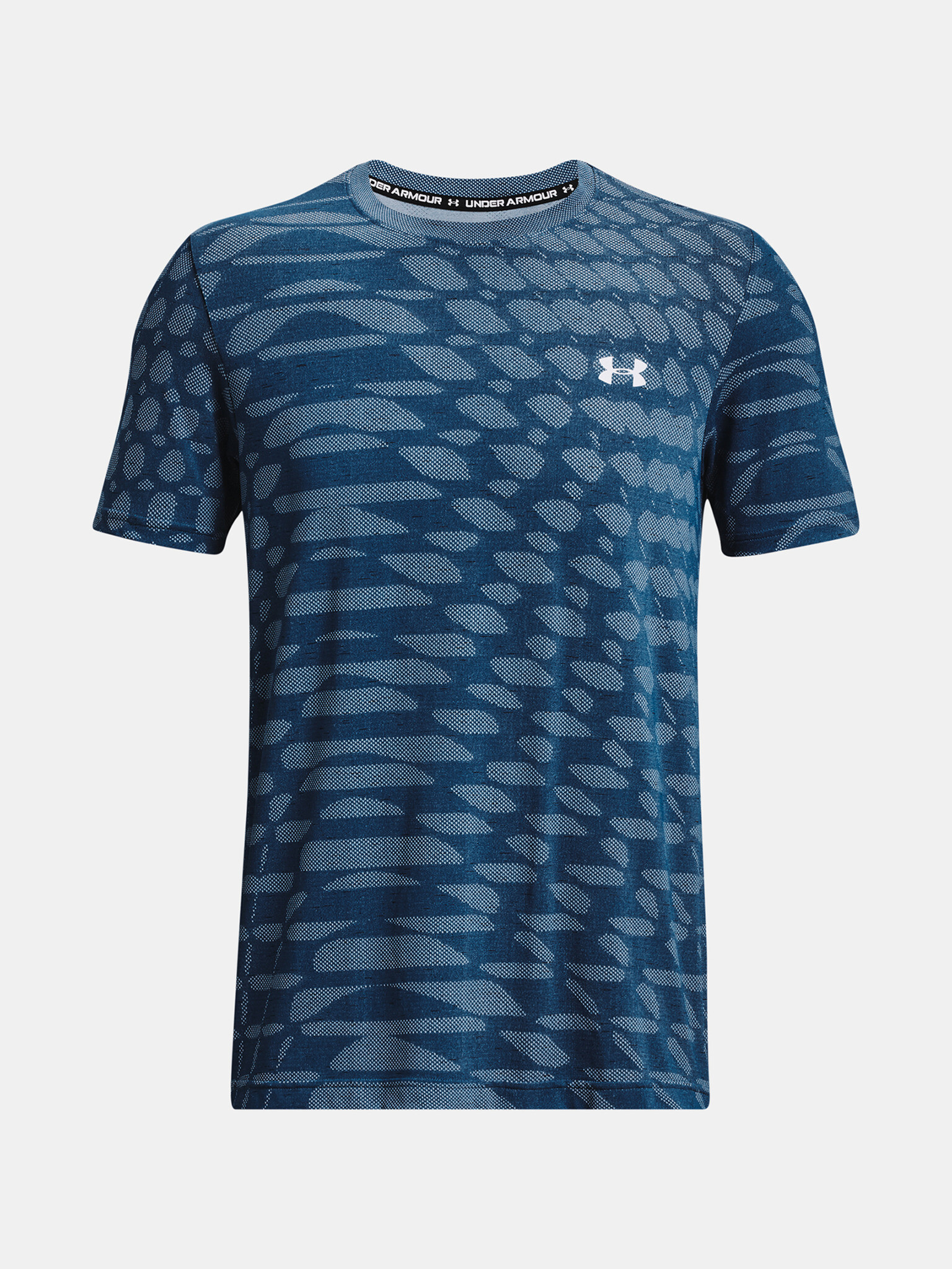 Under Armour UA Seamless Ripple SS T-shirt Sin - Pepit.bg