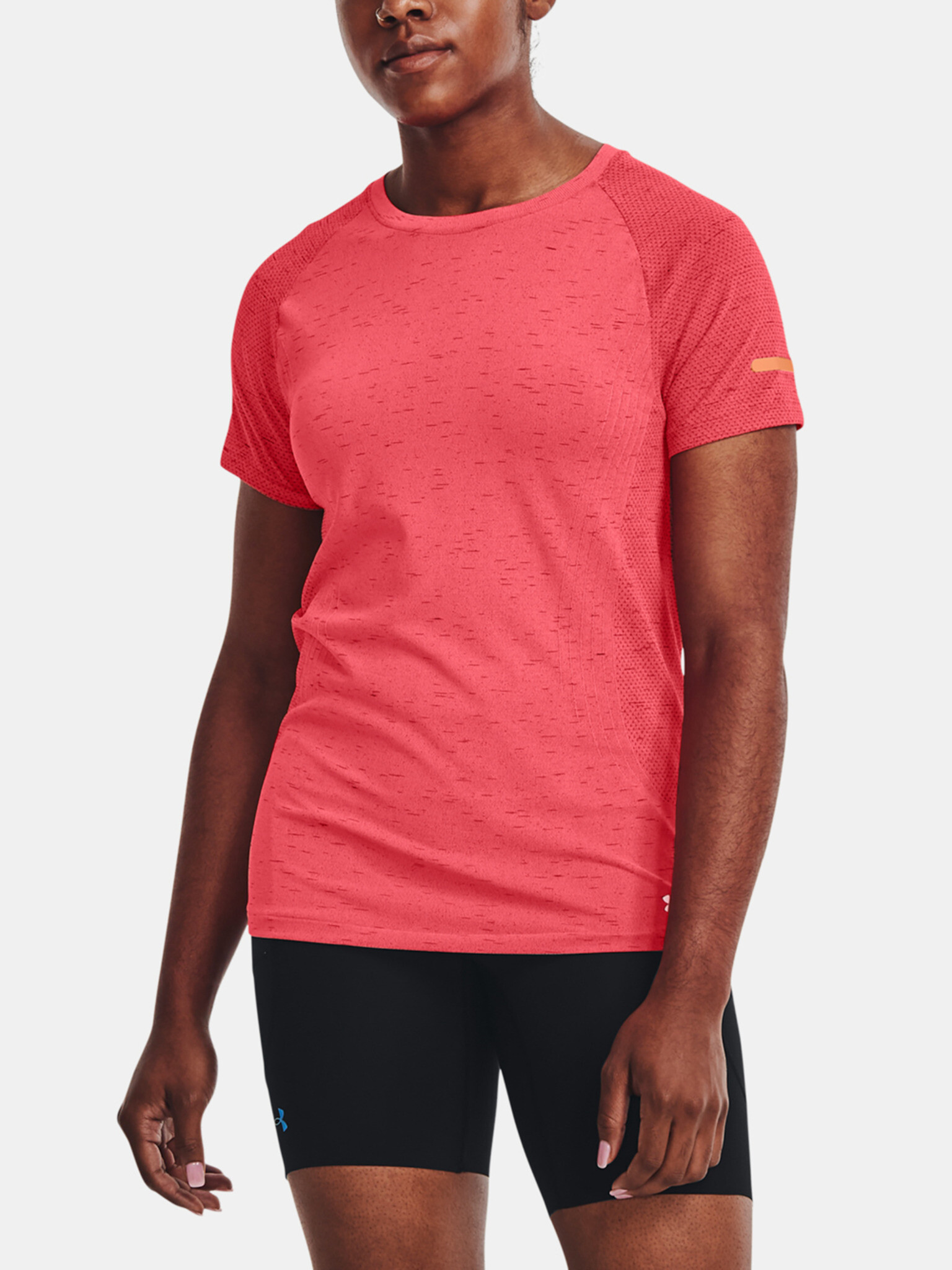 Under Armour UA Seamless Run SS T-shirt Rozov - Pepit.bg