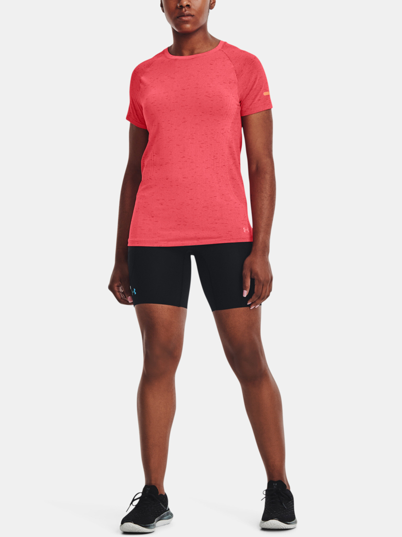 Under Armour UA Seamless Run SS T-shirt Rozov - Pepit.bg