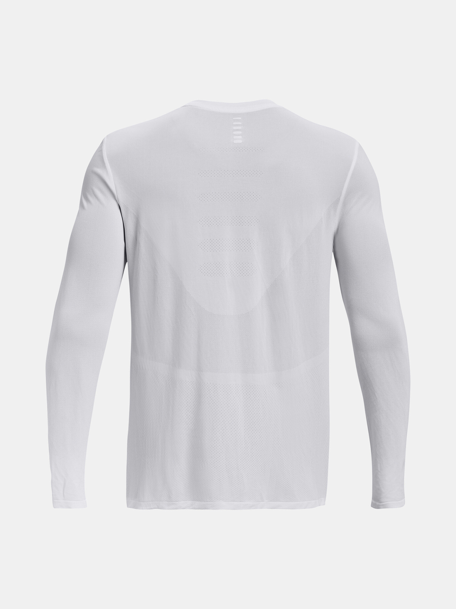 Under Armour UA Seamless Stride LS T-shirt Byal - Pepit.bg