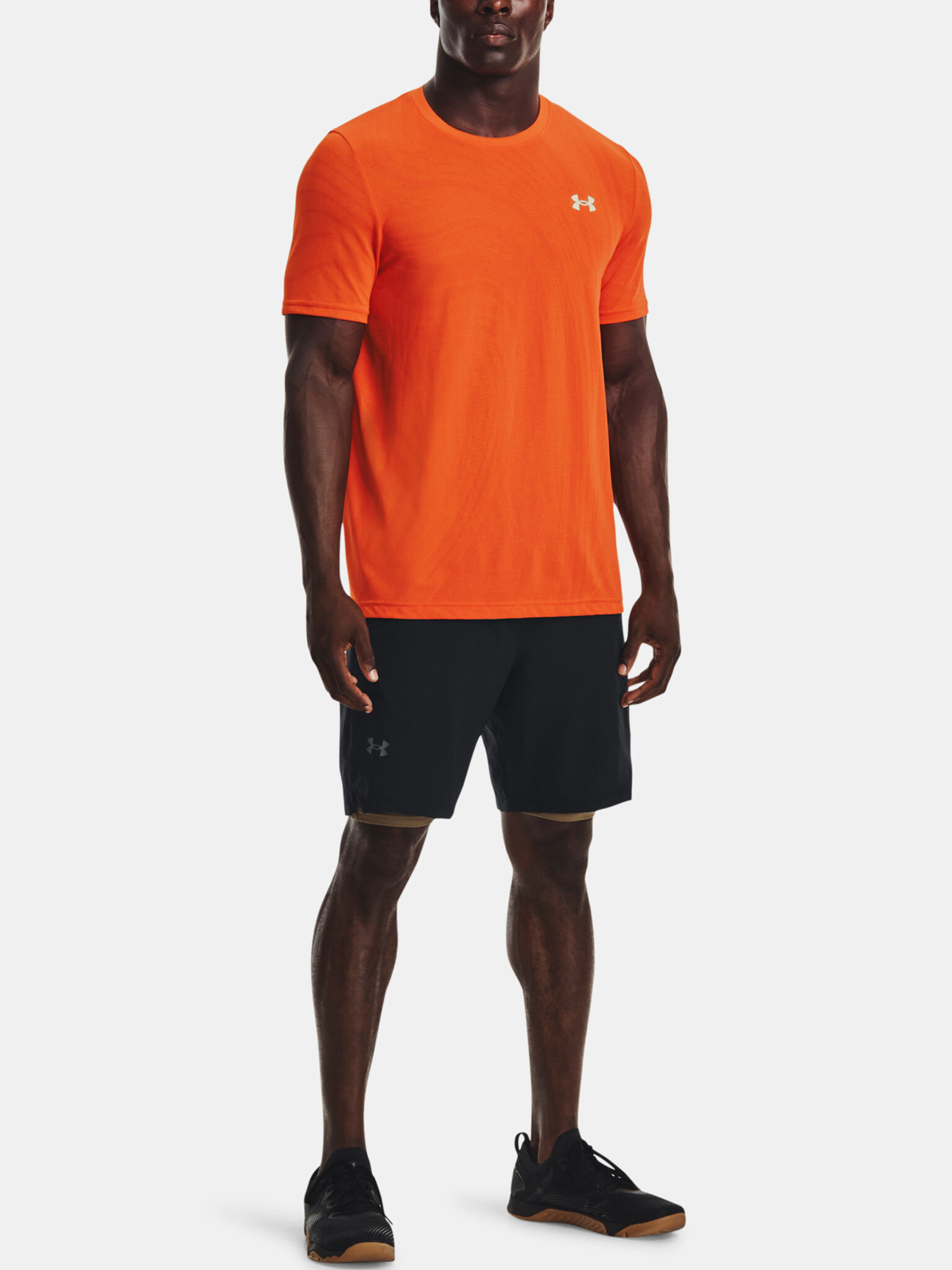 Under Armour UA Seamless Surge SS T-shirt Oranzhev - Pepit.bg