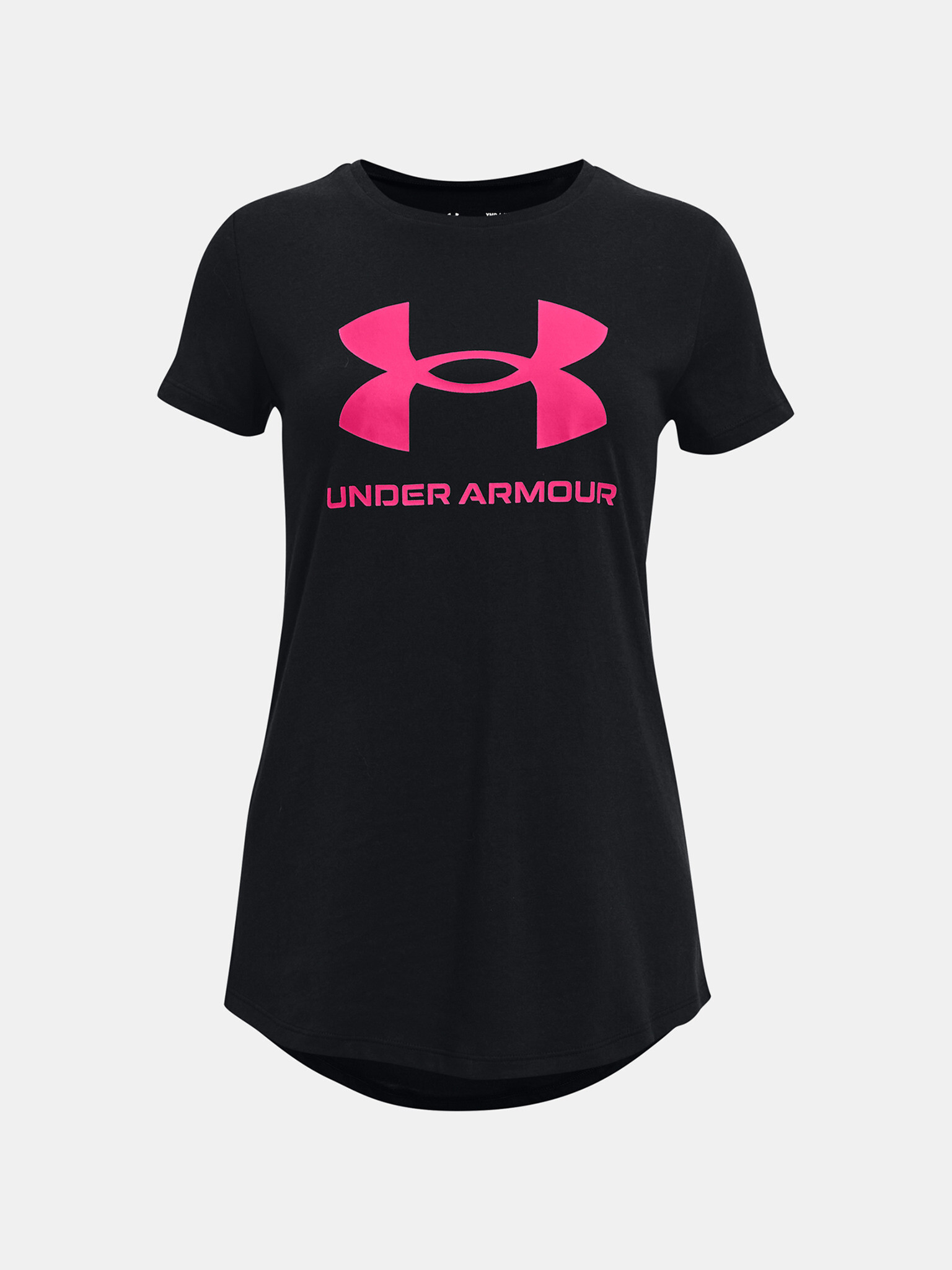 Under Armour UA Sportstyle Logo SS Тениска детски Cheren - Pepit.bg
