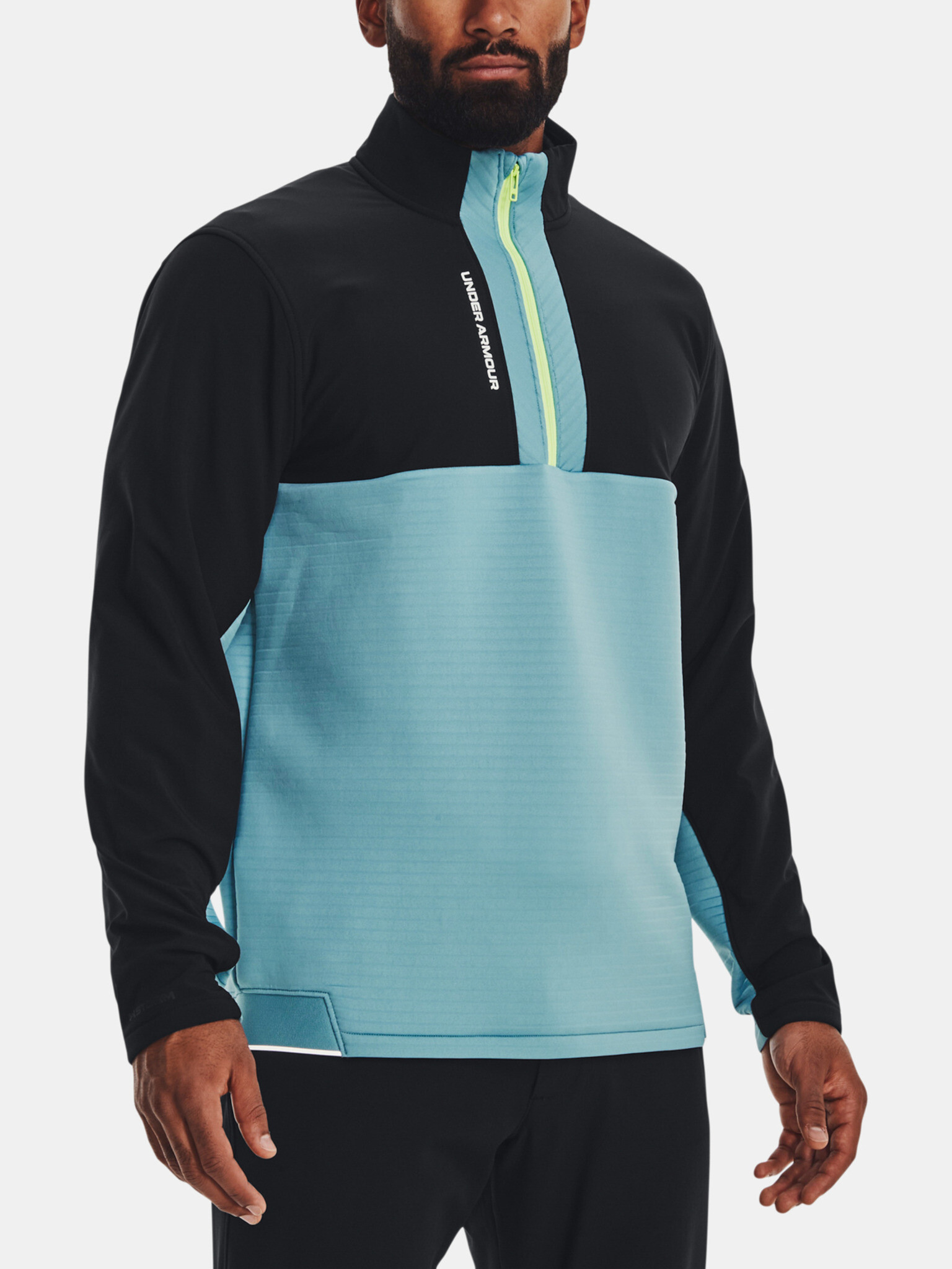 Under Armour UA Storm Daytona HZ Sweatshirt Cheren - Pepit.bg